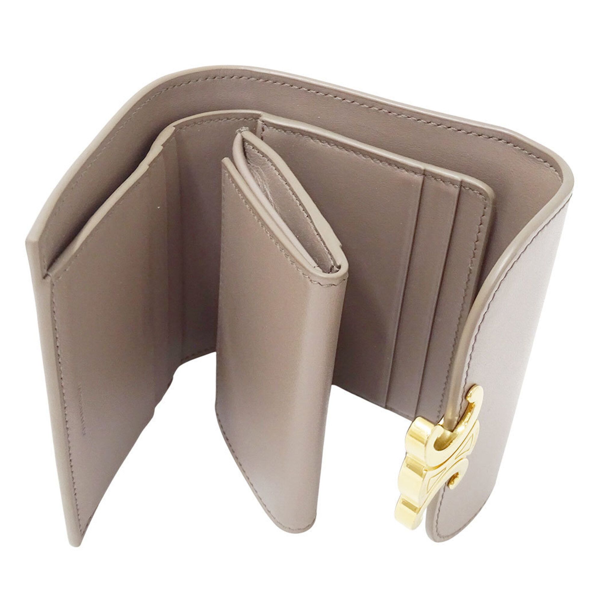 Leather Wallet (Tri-Fold) (Pre-Owned) - Celine - Modalova
