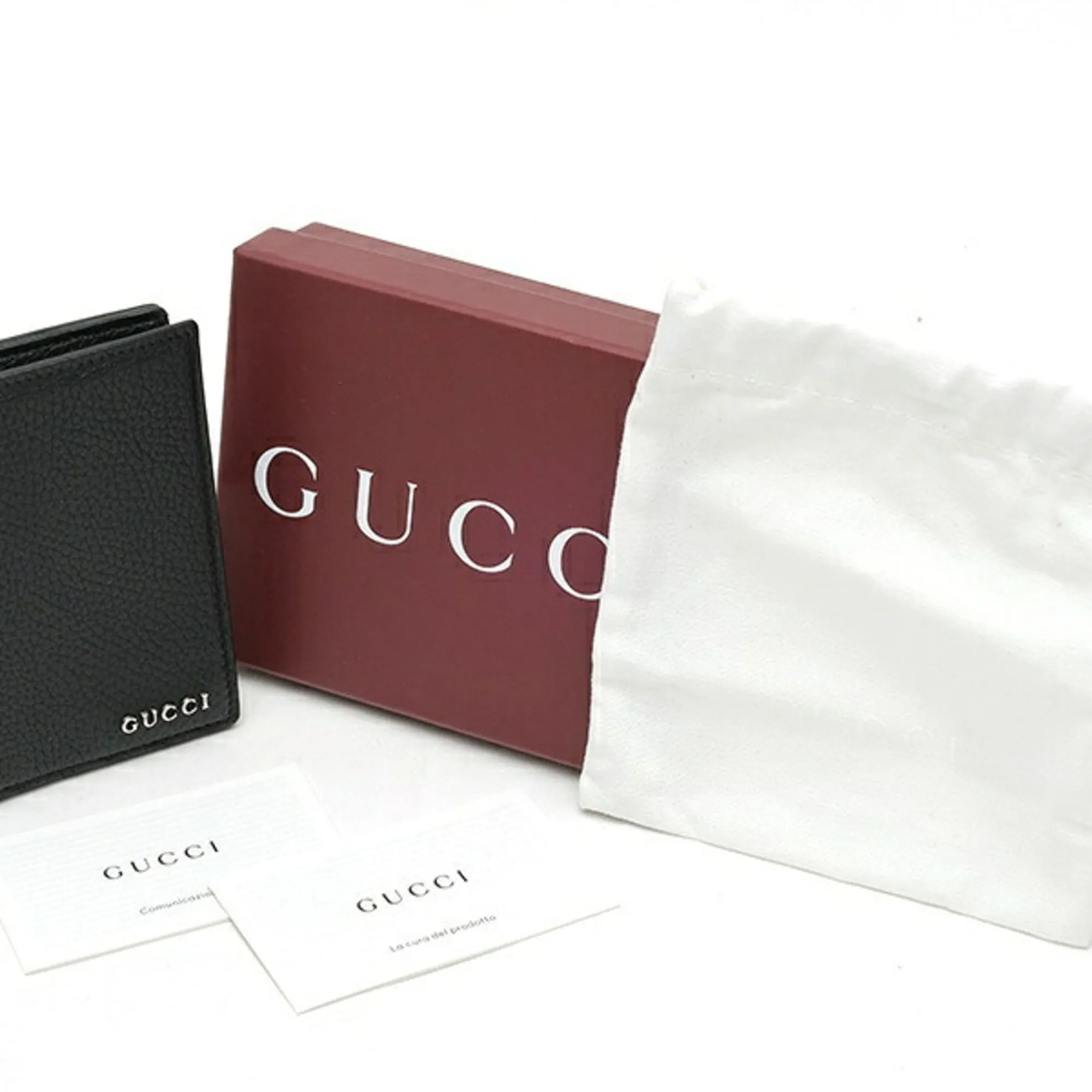 Leather Wallet (Bi-Fold) (Pre-Owned) - Gucci - Modalova
