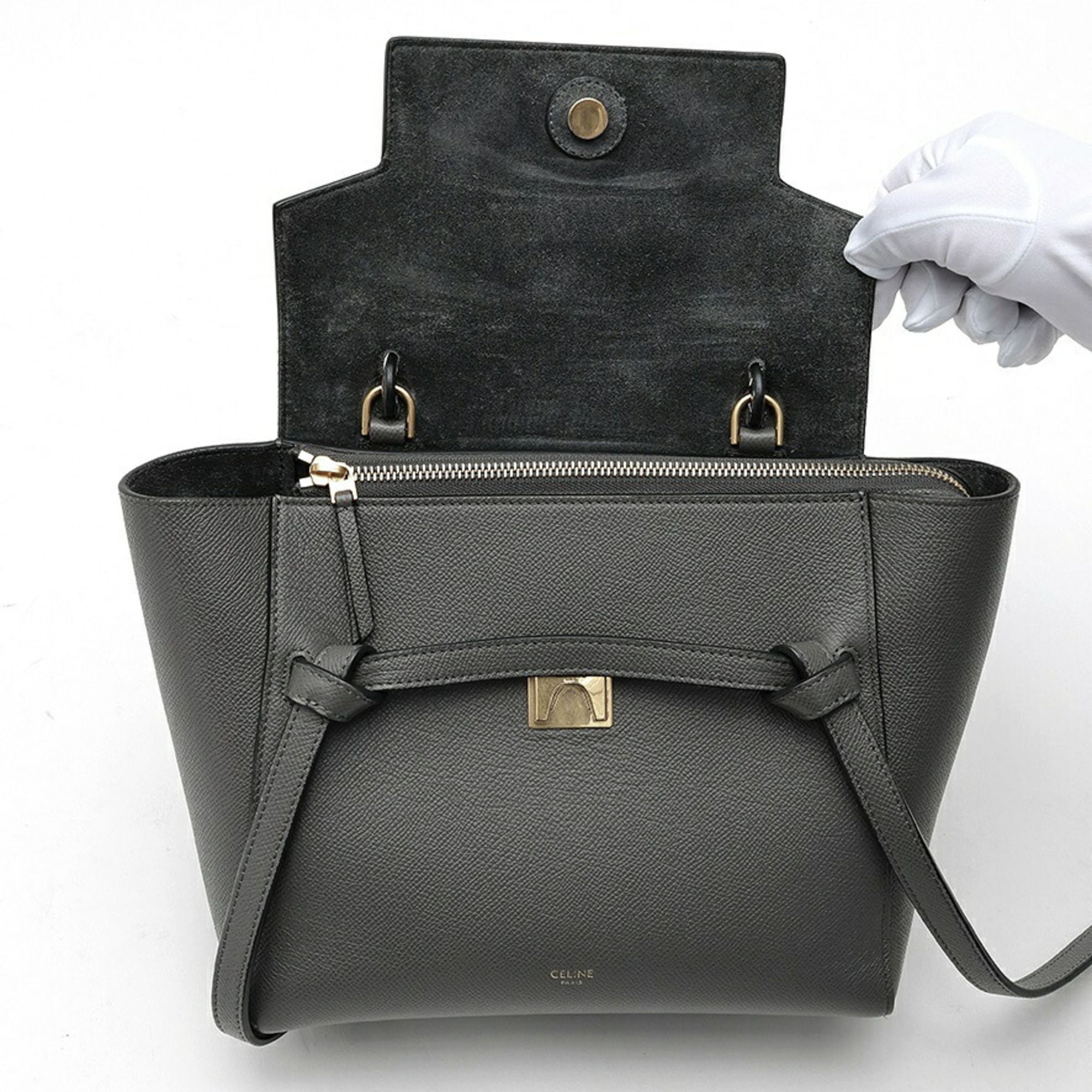 Leather Shoulder Bag (Pre-Owned) - Celine - Modalova