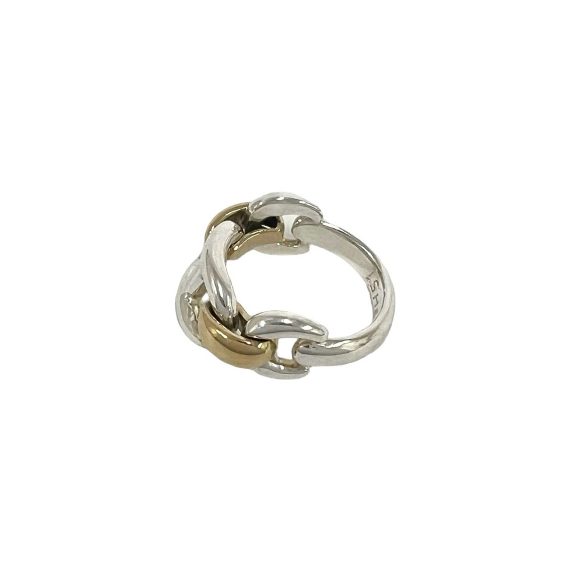 Yellow (18K) Band Ring (Pre-Owned) - Hermes - Modalova