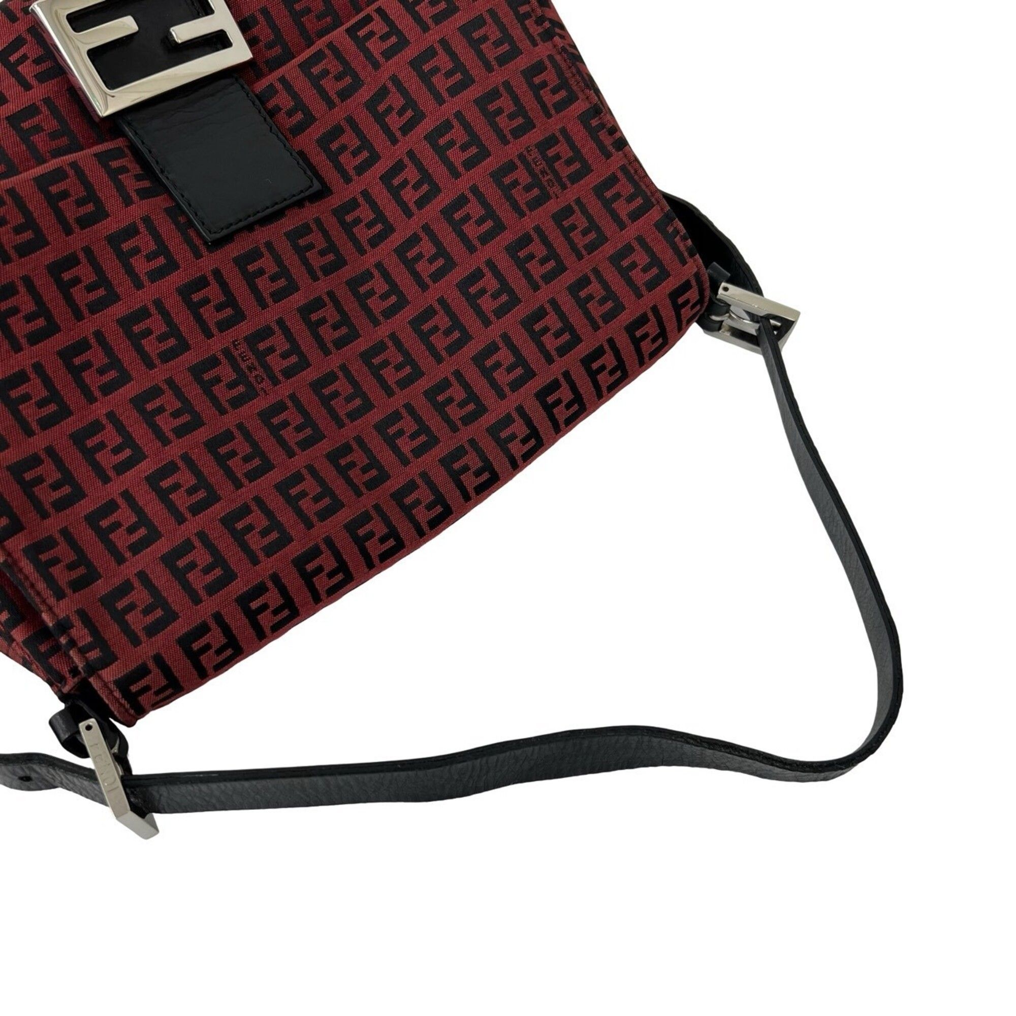 Canvas Leather Shoulder Bag (Pre-Owned) - Fendi - Modalova