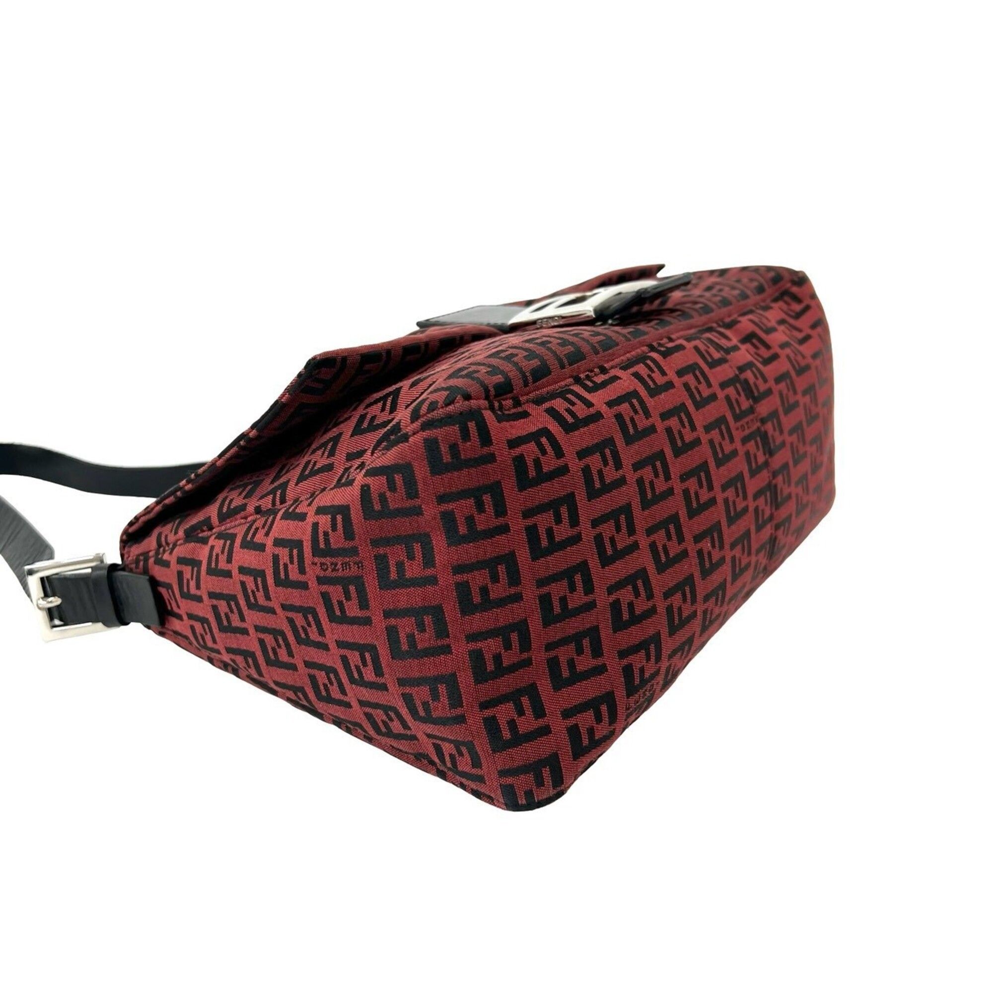 Canvas Leather Shoulder Bag (Pre-Owned) - Fendi - Modalova