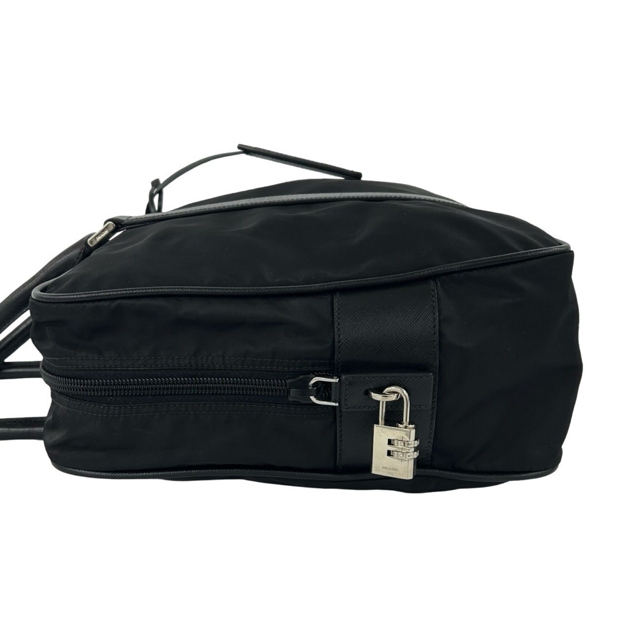 Nylon Leather Briefcase (Pre-Owned) - Prada - Modalova