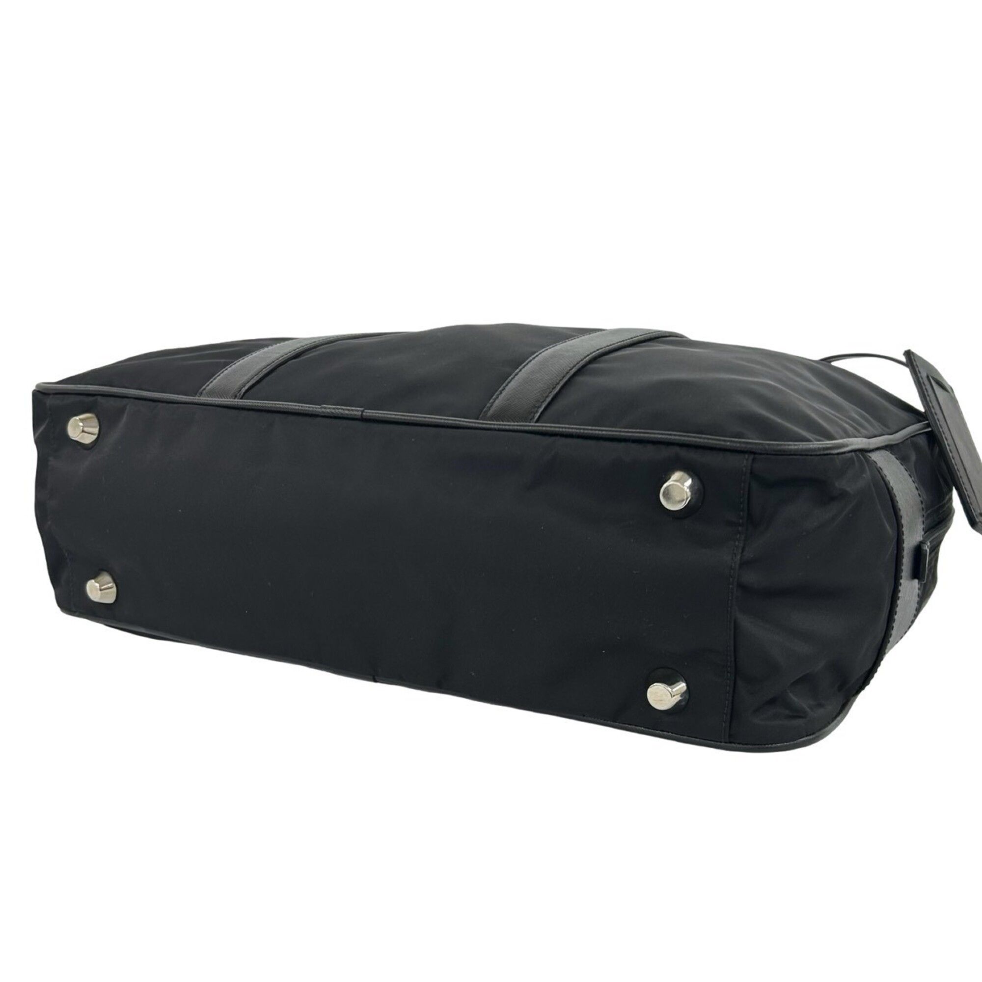 Nylon Leather Briefcase (Pre-Owned) - Prada - Modalova