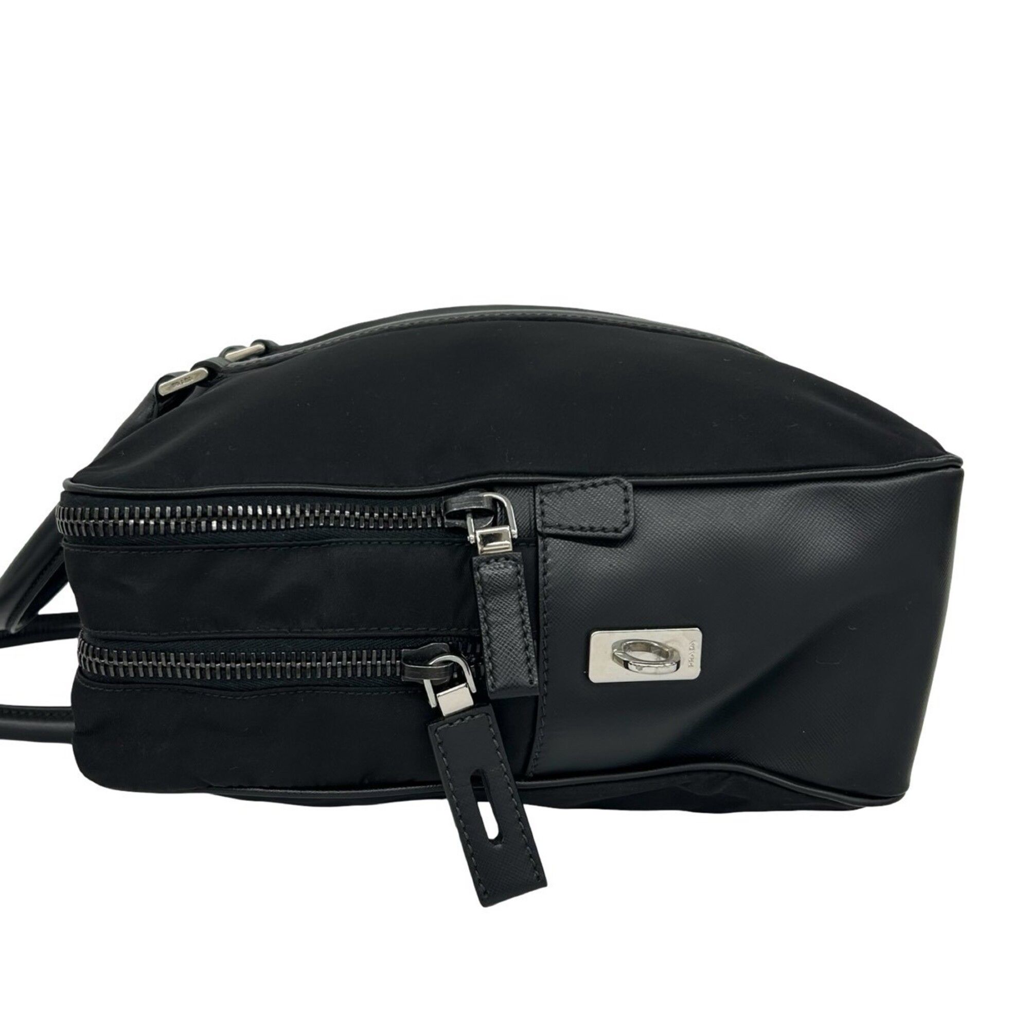 Nylon Leather Briefcase (Pre-Owned) - Prada - Modalova