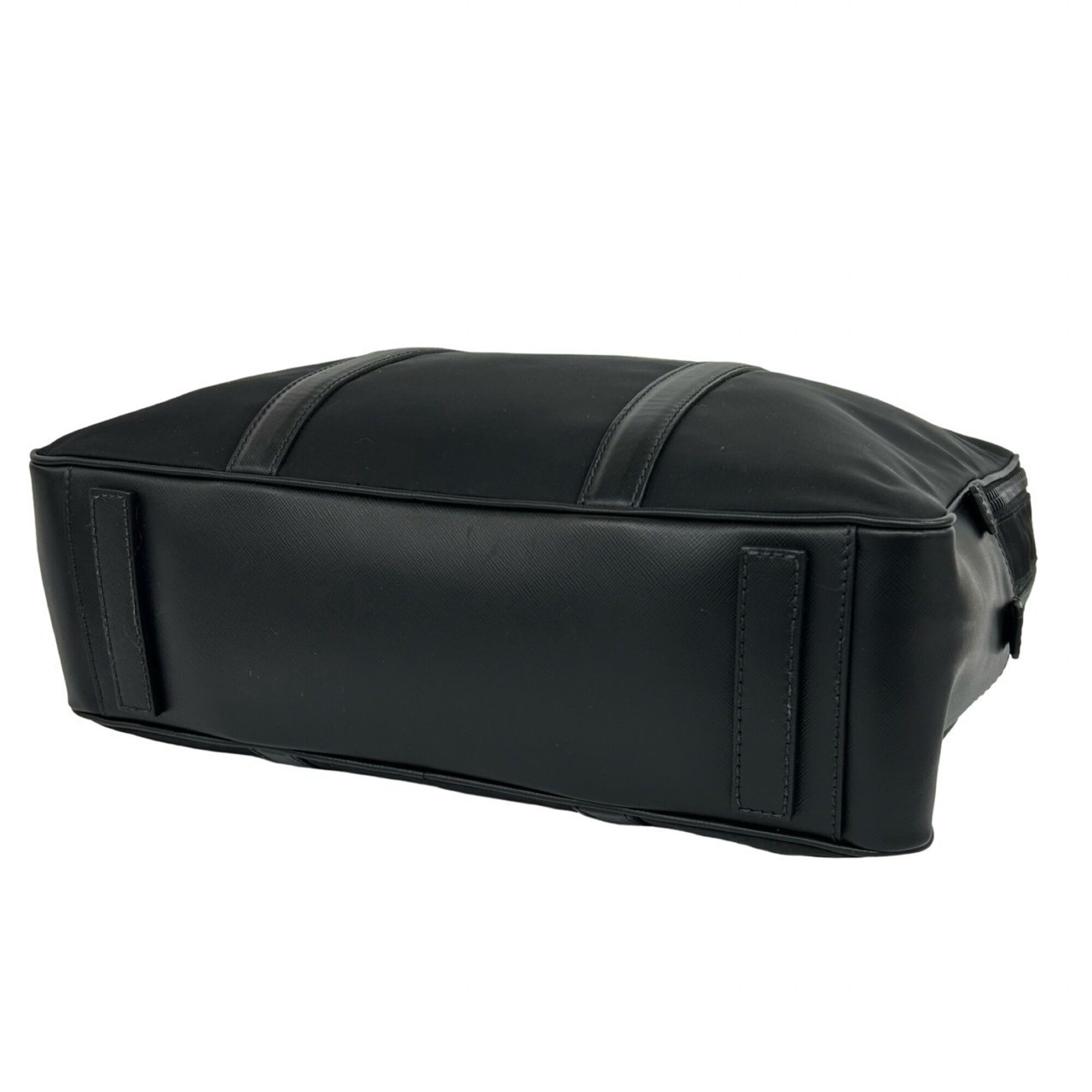 Nylon Leather Briefcase (Pre-Owned) - Prada - Modalova