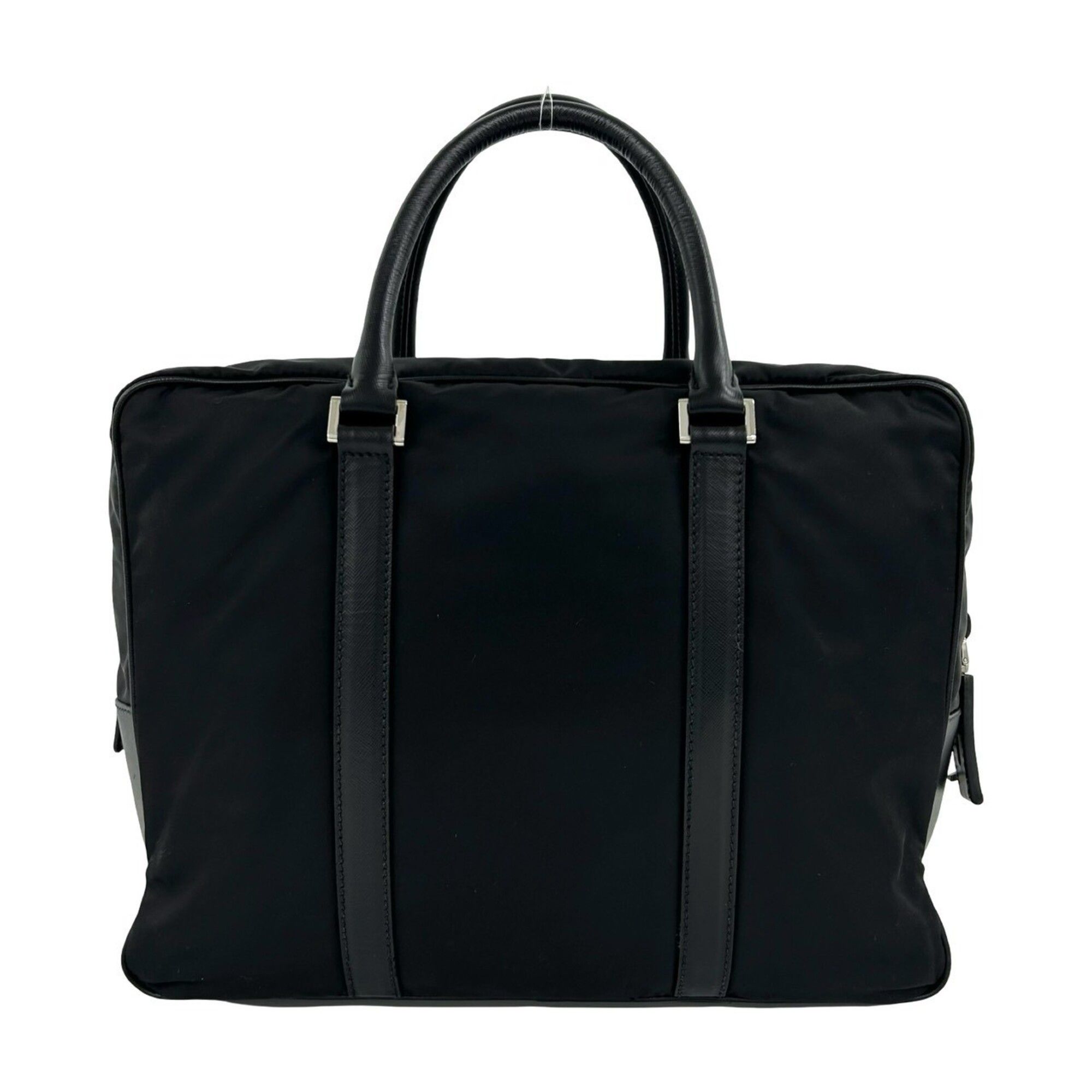 Nylon Leather Briefcase (Pre-Owned) - Prada - Modalova