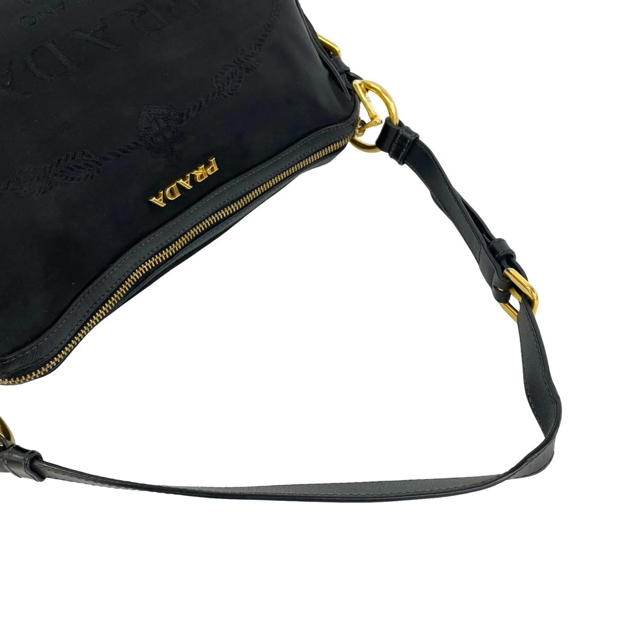 Nylon Leather Shoulder Bag (Pre-Owned) - Prada - Modalova