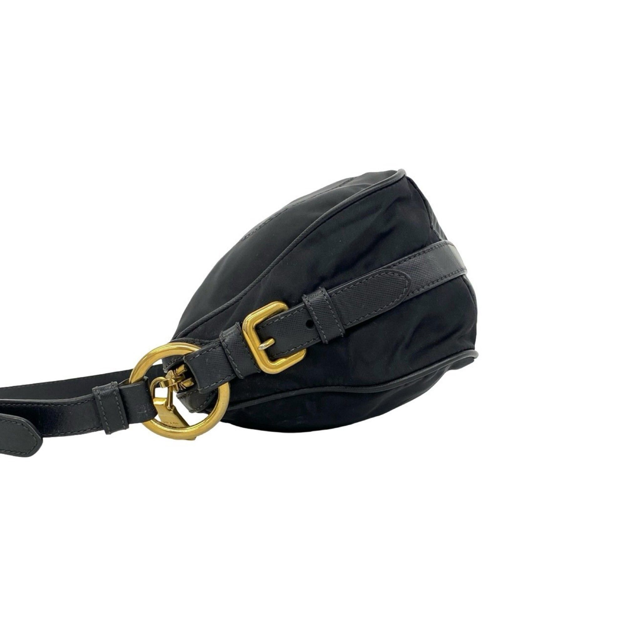 Nylon Leather Shoulder Bag (Pre-Owned) - Prada - Modalova