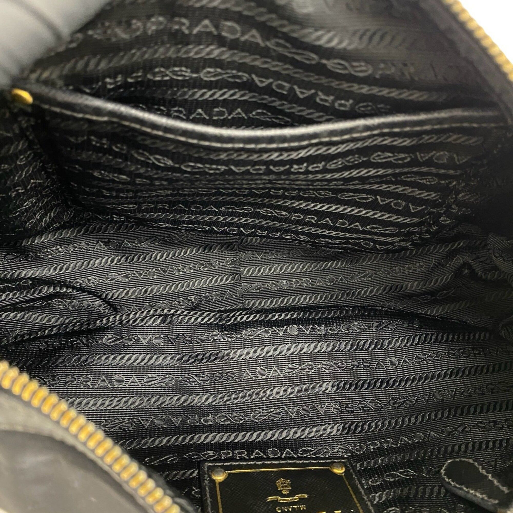 Nylon Leather Shoulder Bag (Pre-Owned) - Prada - Modalova