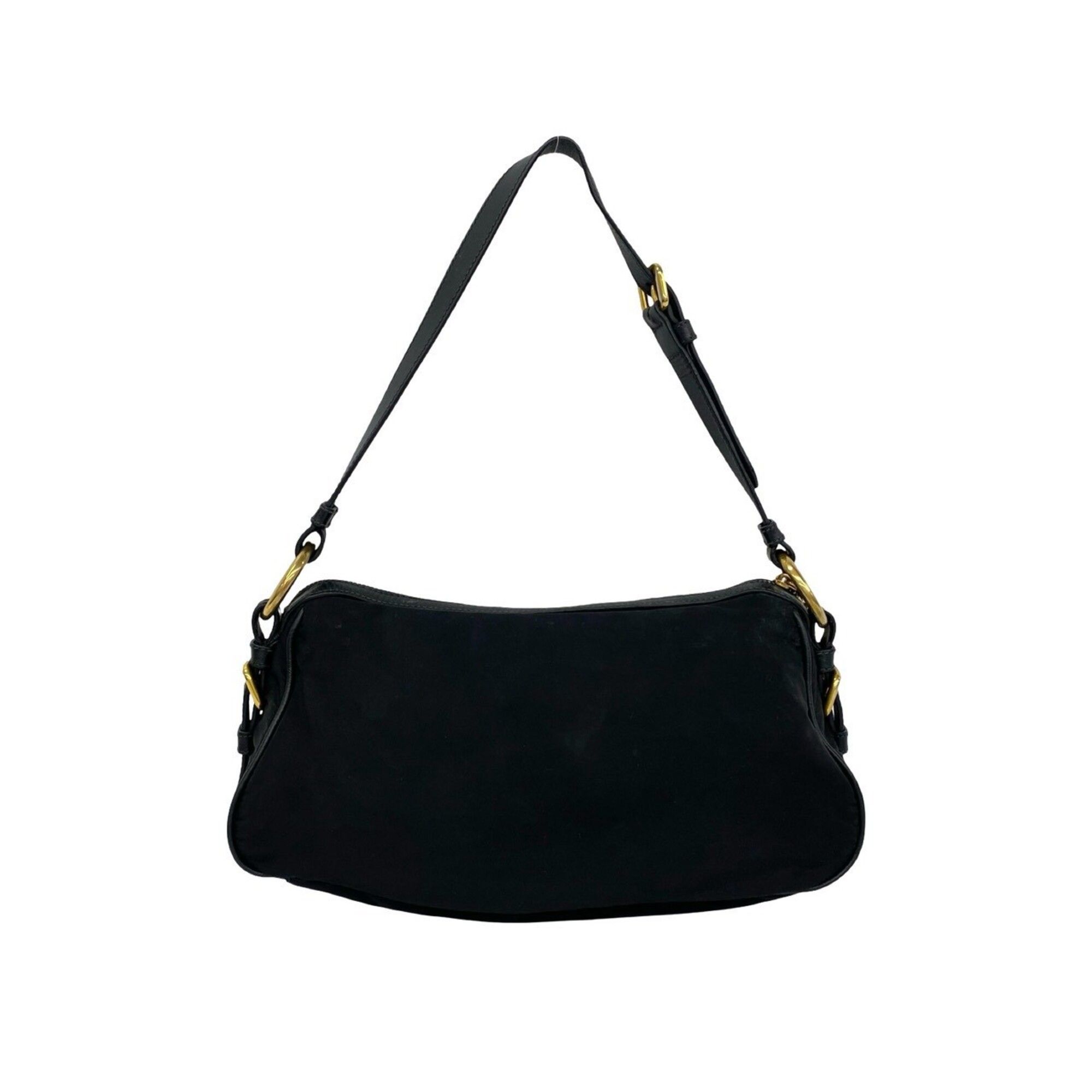 Nylon Leather Shoulder Bag (Pre-Owned) - Prada - Modalova