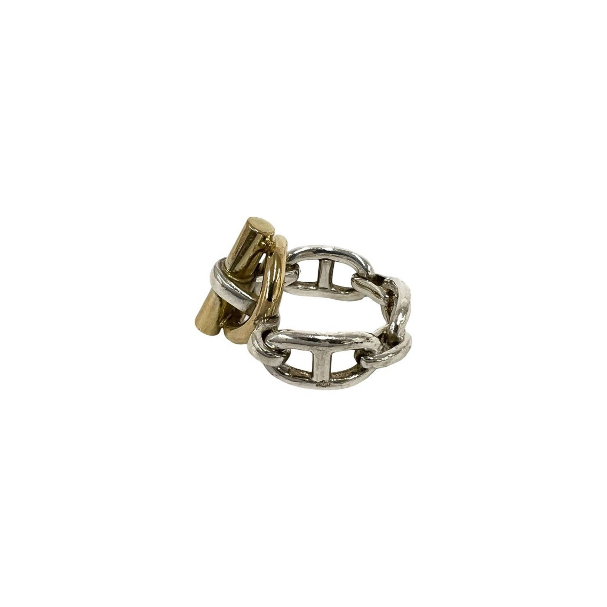 Yellow (18K) Band Ring (Pre-Owned) - Hermes - Modalova