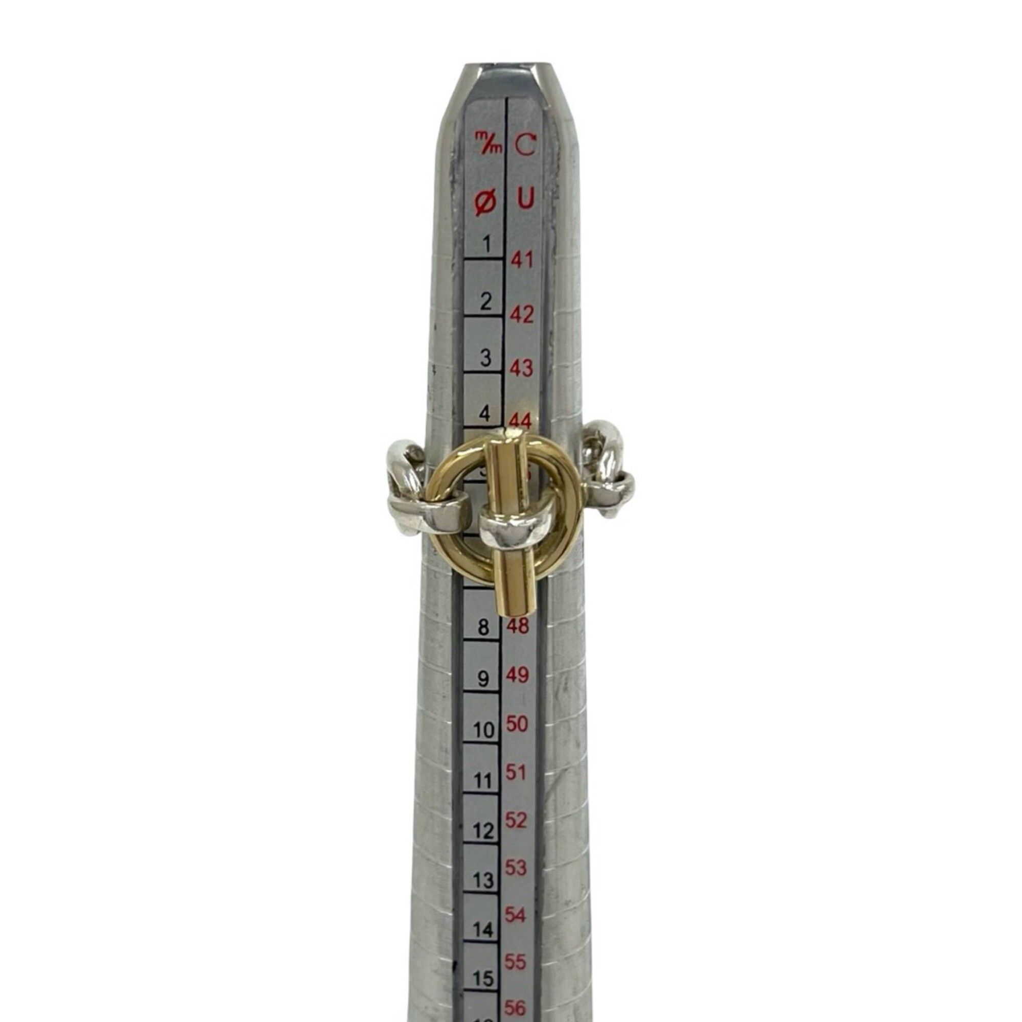Yellow (18K) Band Ring (Pre-Owned) - Hermes - Modalova
