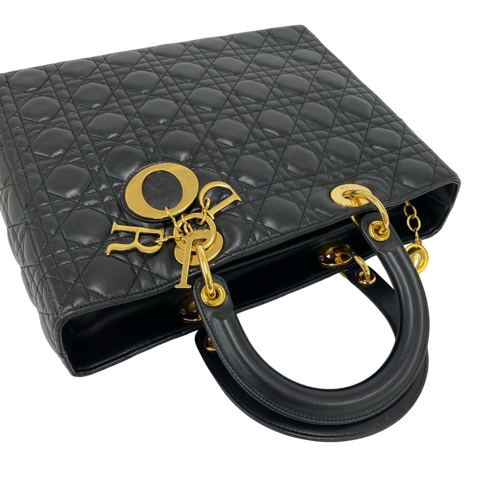 Leather Handbag (Pre-Owned) - Christian Dior - Modalova