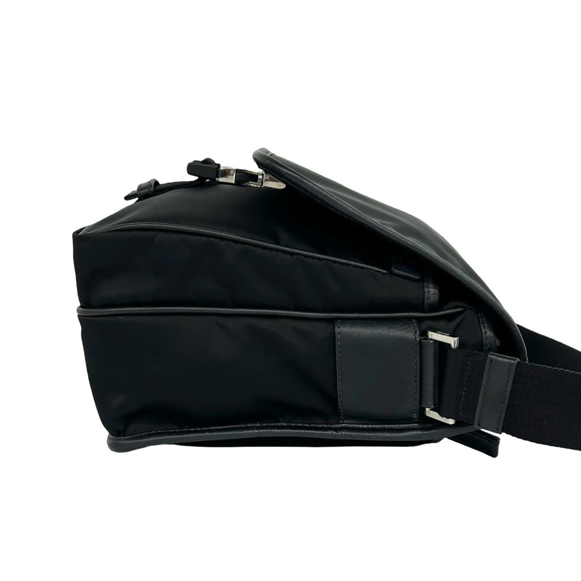 Nylon Leather Shoulder Bag (Pre-Owned) - Prada - Modalova