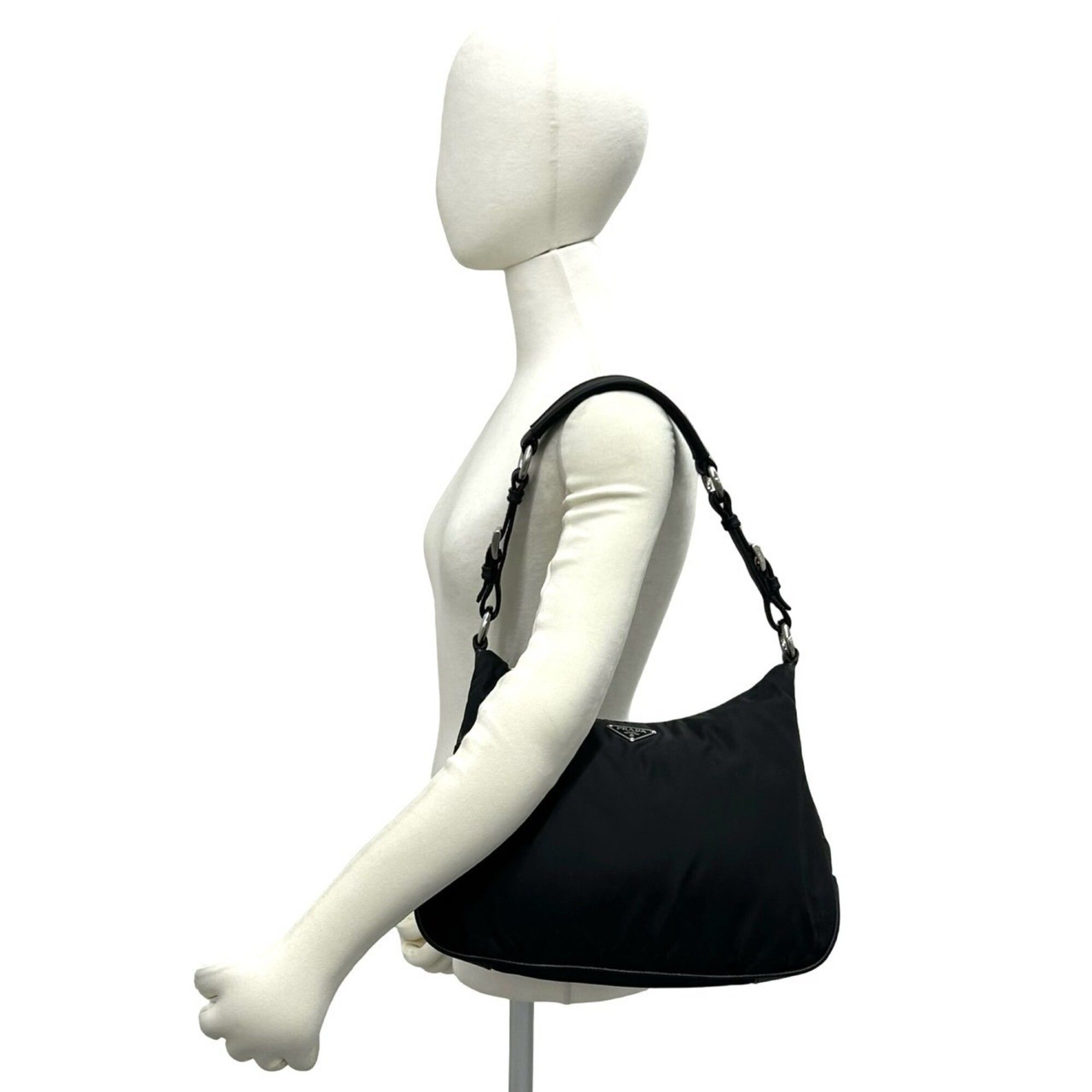 Nylon Leather Handbag Shoulder Bag (Pre-Owned) - Prada - Modalova