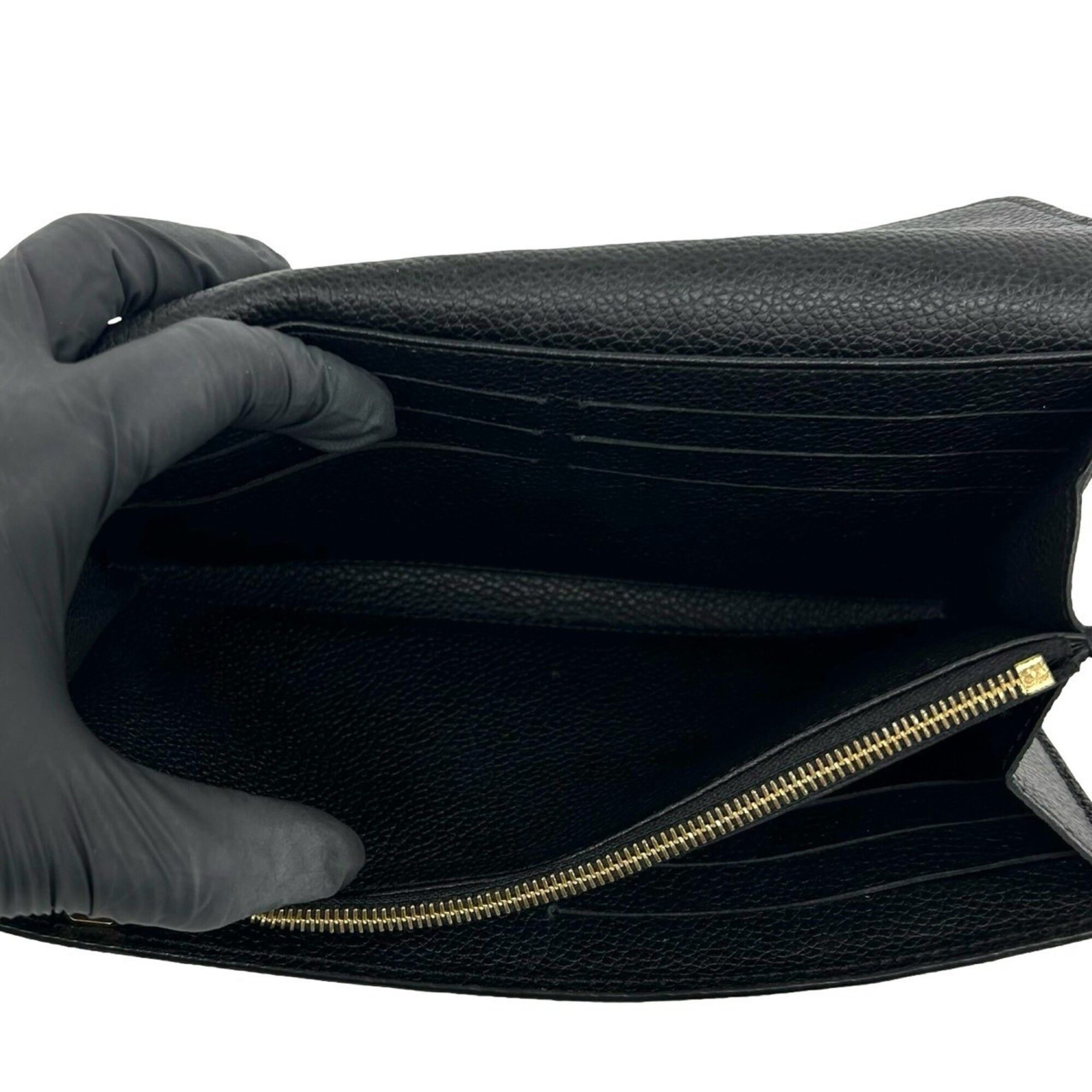 Leather Long Wallet (Bi-Fold) (Pre-Owned) - Louis Vuitton - Modalova