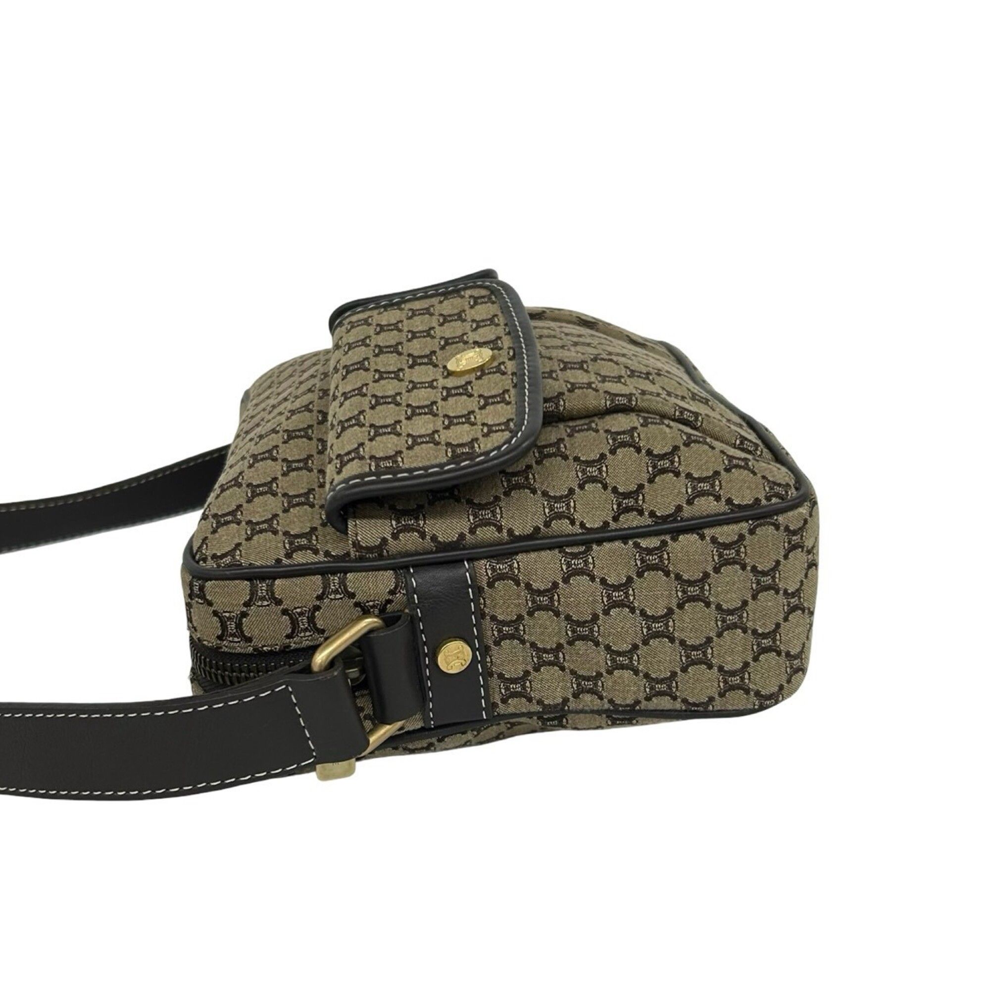 Canvas Leather Pochette Shoulder Bag (Pre-Owned) - Celine - Modalova