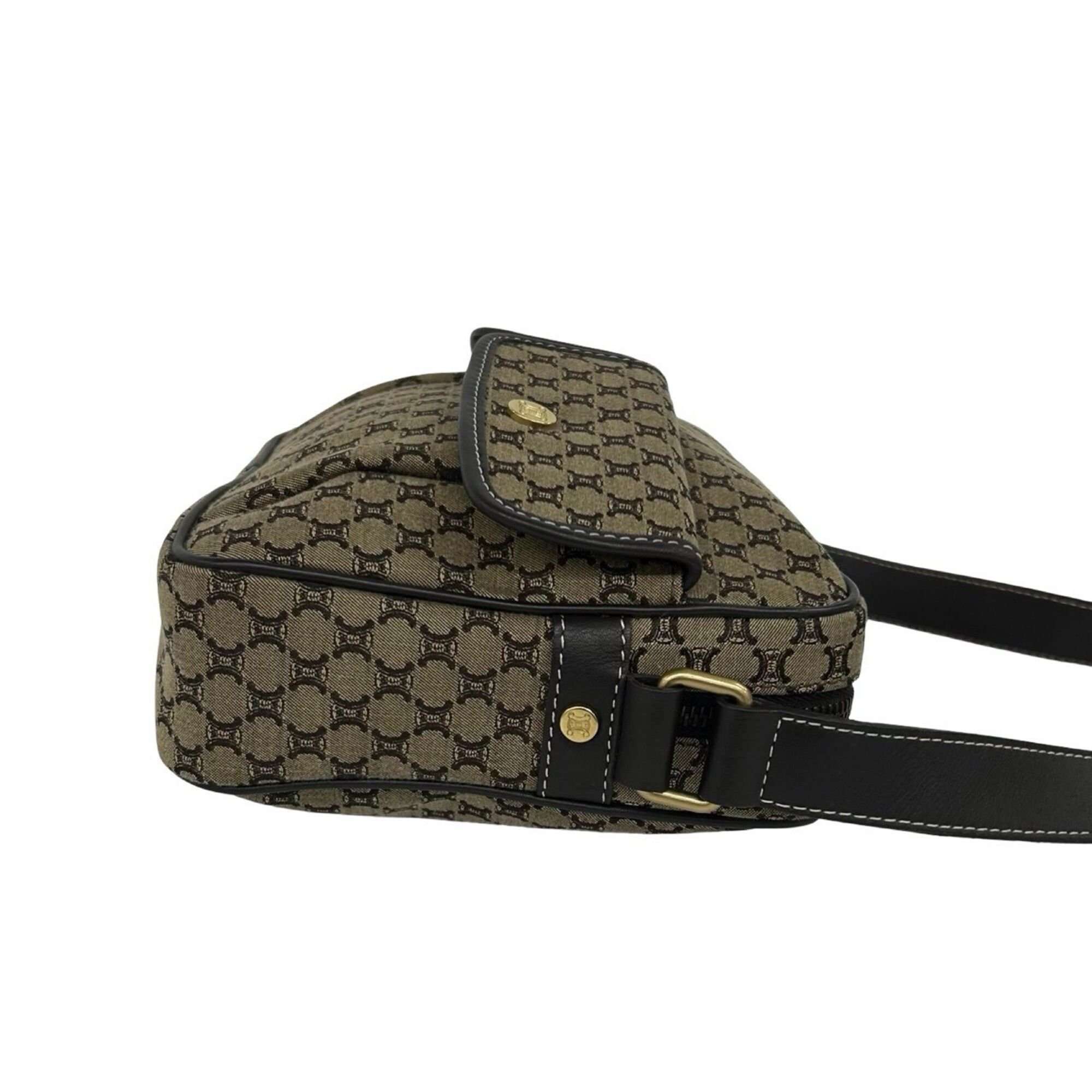 Canvas Leather Pochette Shoulder Bag (Pre-Owned) - Celine - Modalova