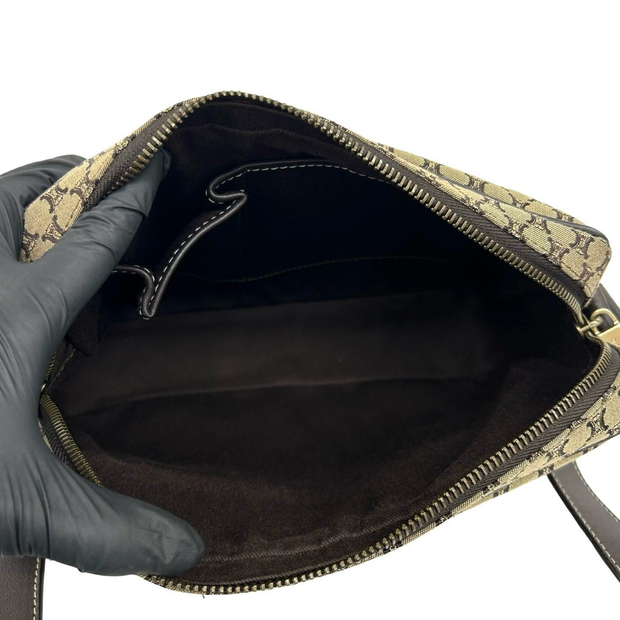 Canvas Leather Pochette Shoulder Bag (Pre-Owned) - Celine - Modalova