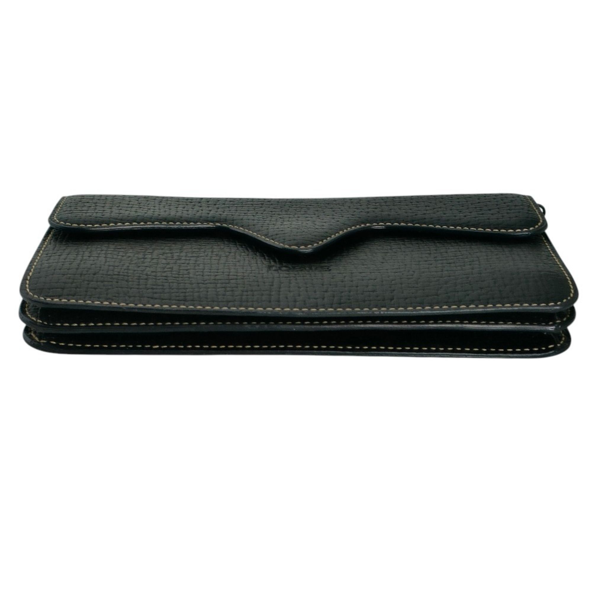 Leather Long Wallet (Bi-Fold) (Pre-Owned) - Loewe - Modalova