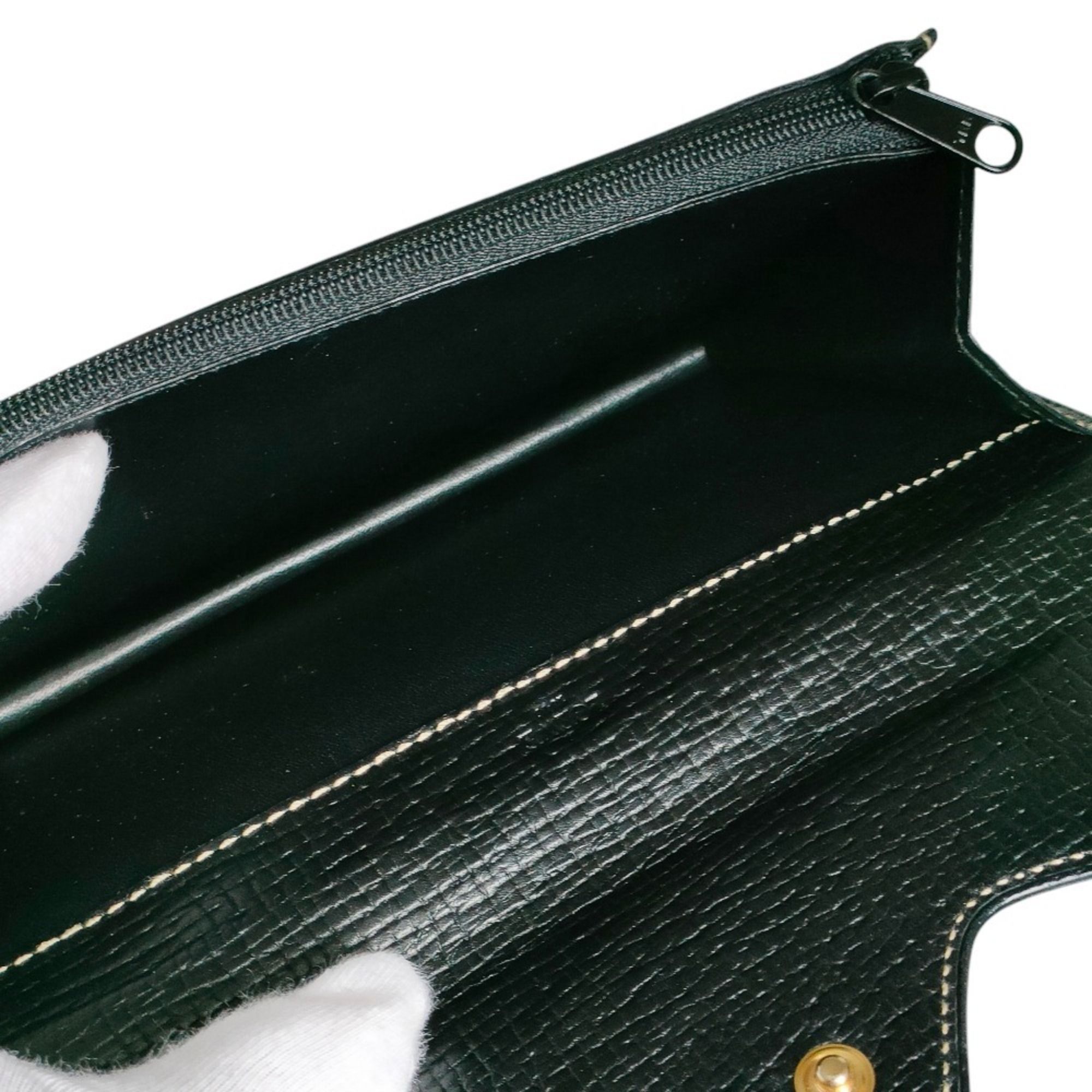 Leather Long Wallet (Bi-Fold) (Pre-Owned) - Loewe - Modalova