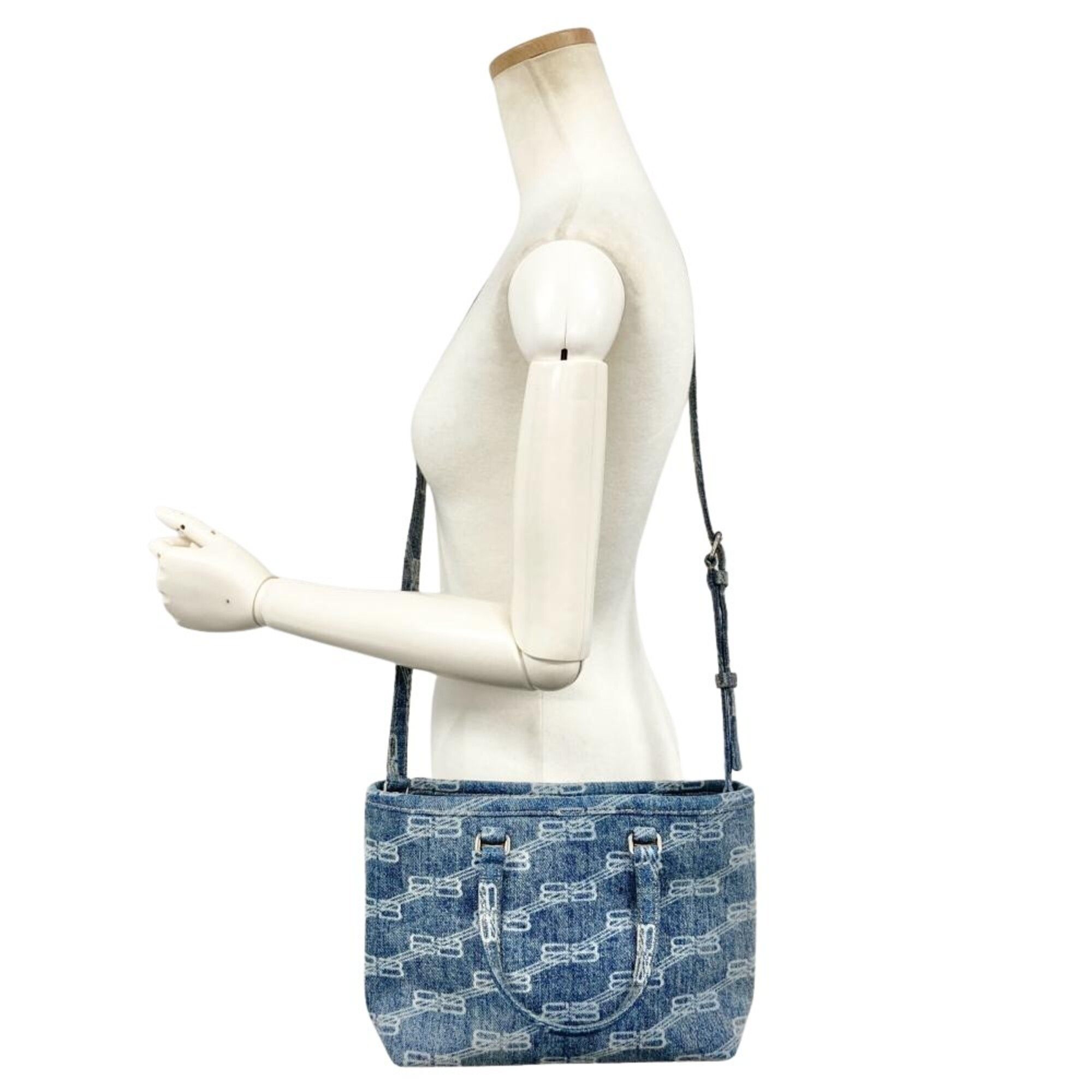 Denim Handbag (Pre-Owned) - Balenciaga - Modalova