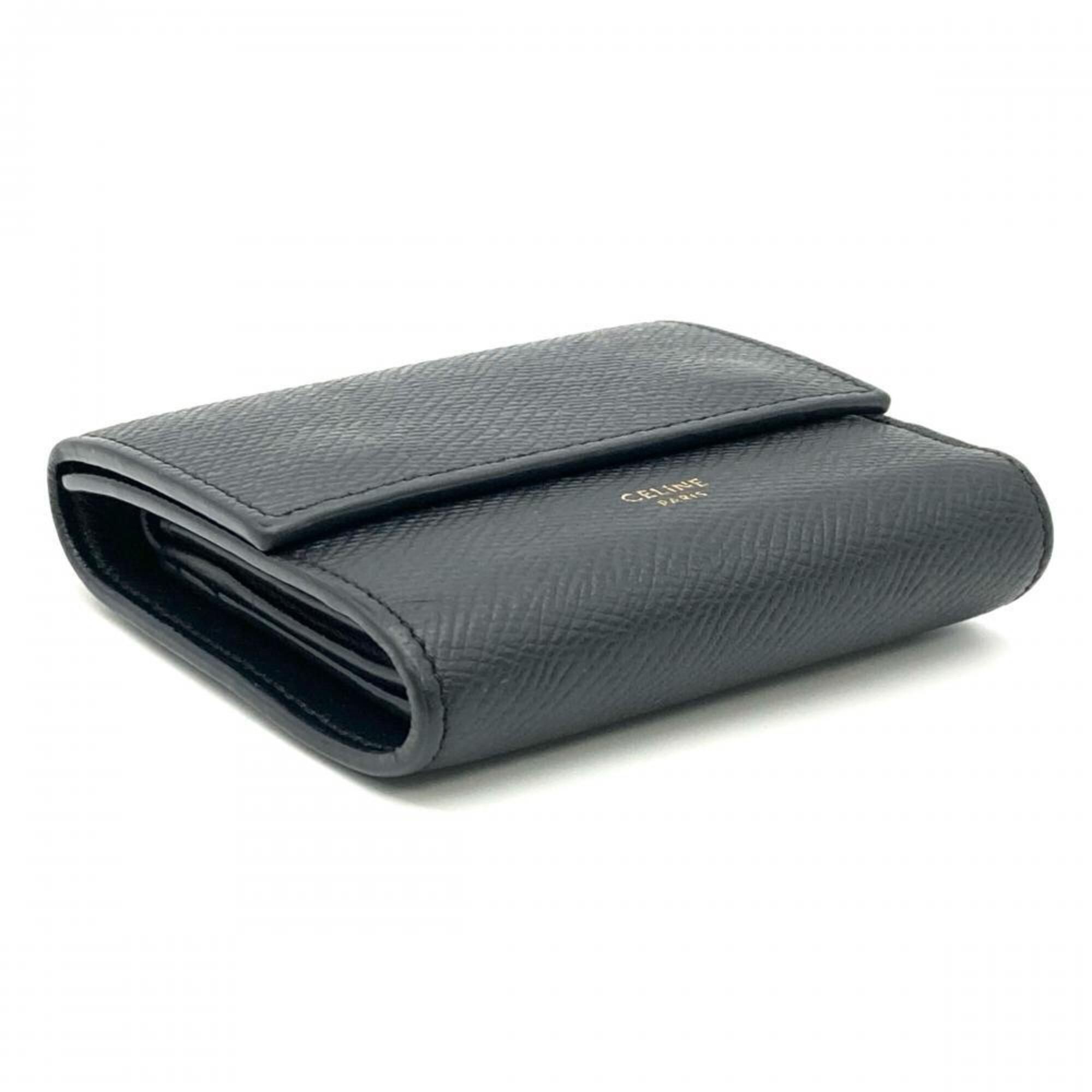 Leather Wallet (Tri-Fold) (Pre-Owned) - Celine - Modalova