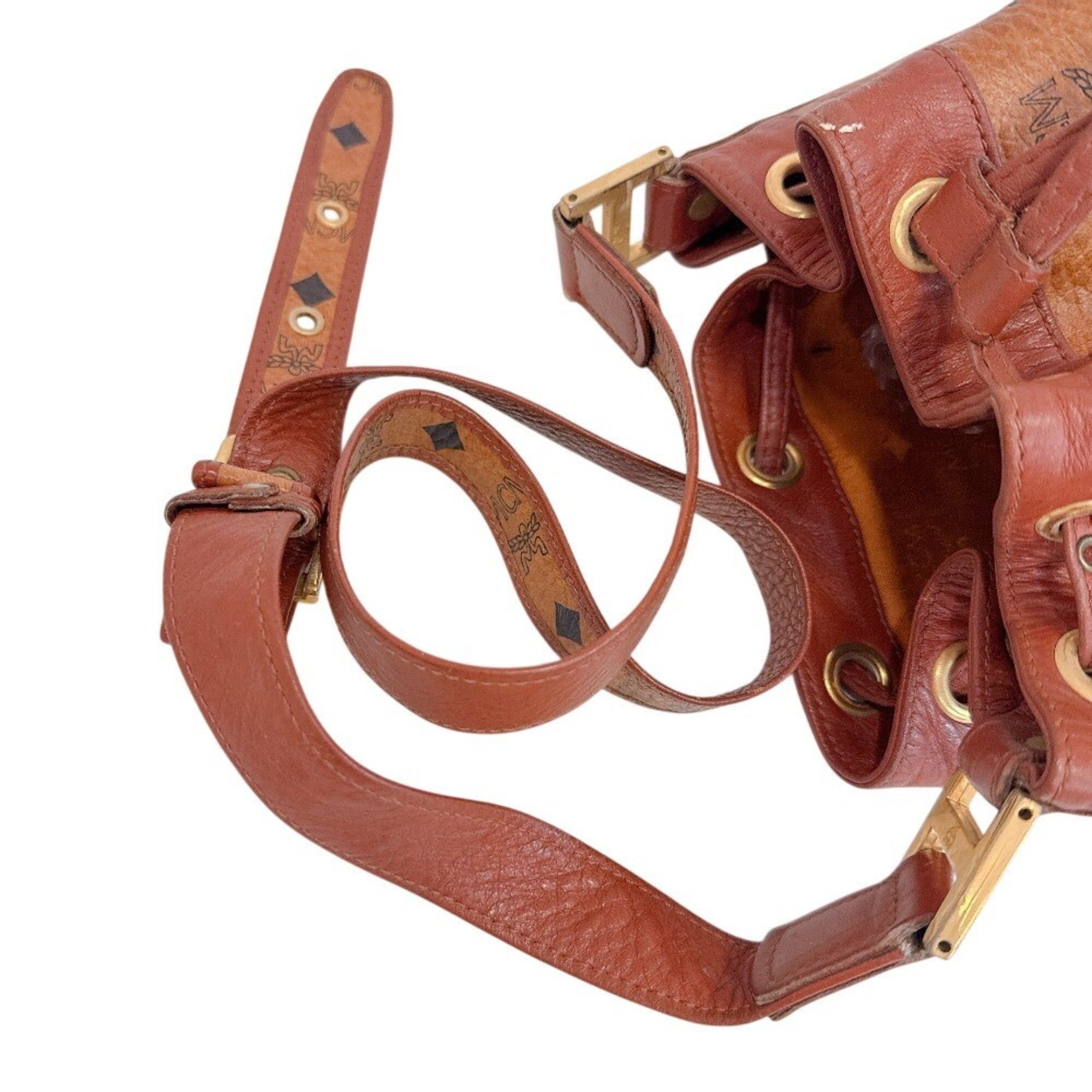 Leather Shoulder Bag (Pre-Owned) - MCM - Modalova