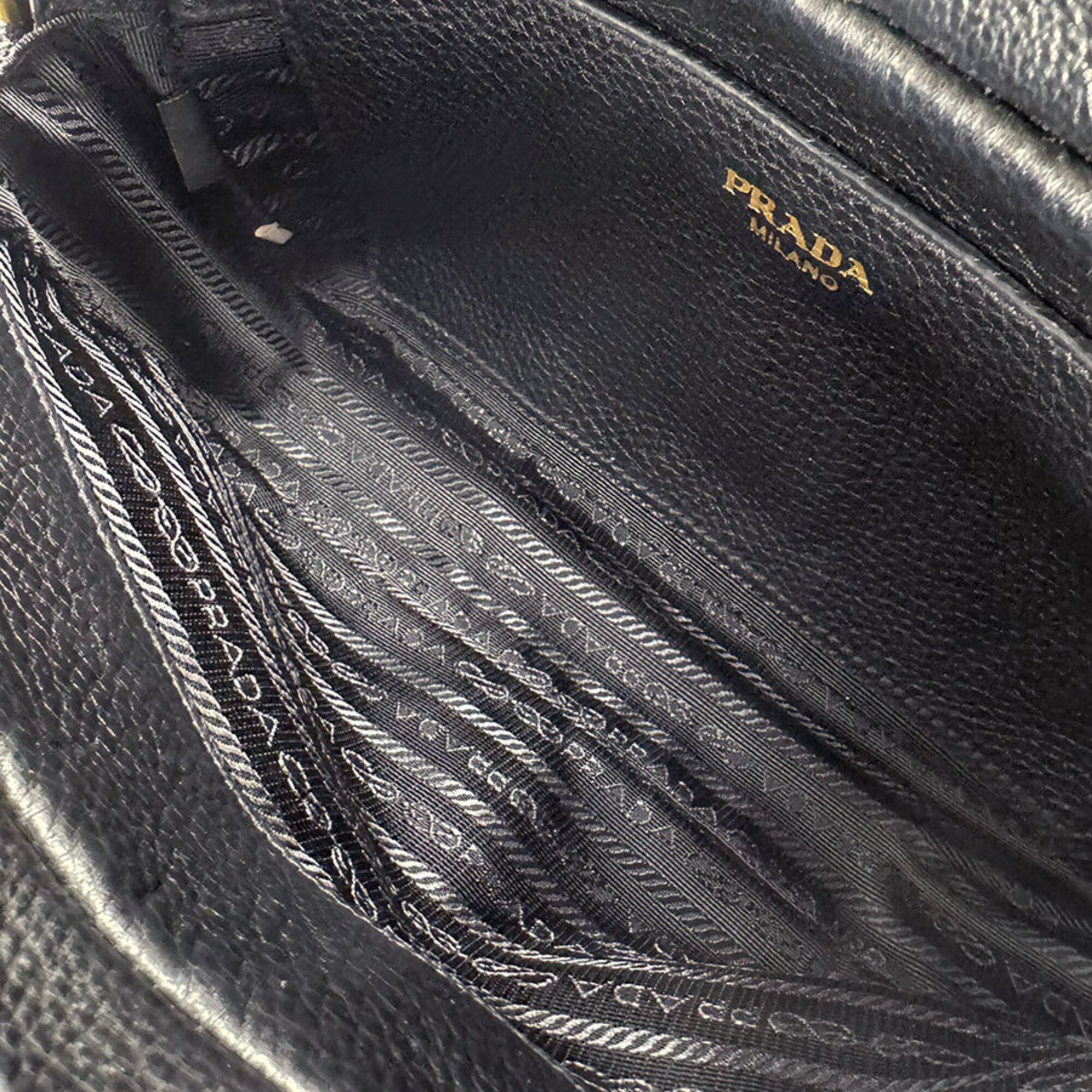 Leather Shoulder Bag (Pre-Owned) - Prada - Modalova