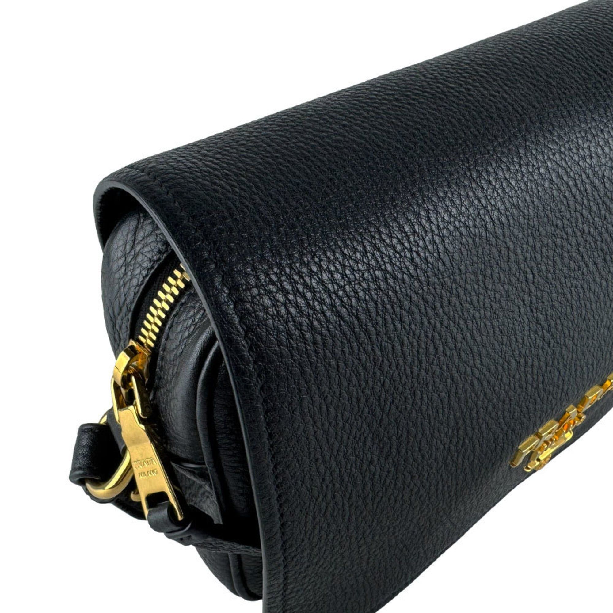 Leather Shoulder Bag (Pre-Owned) - Prada - Modalova
