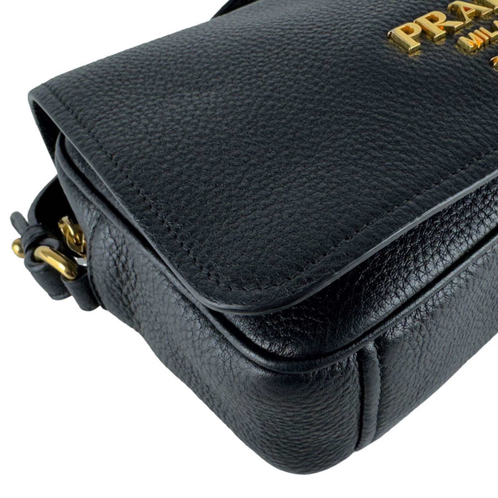 Leather Shoulder Bag (Pre-Owned) - Prada - Modalova