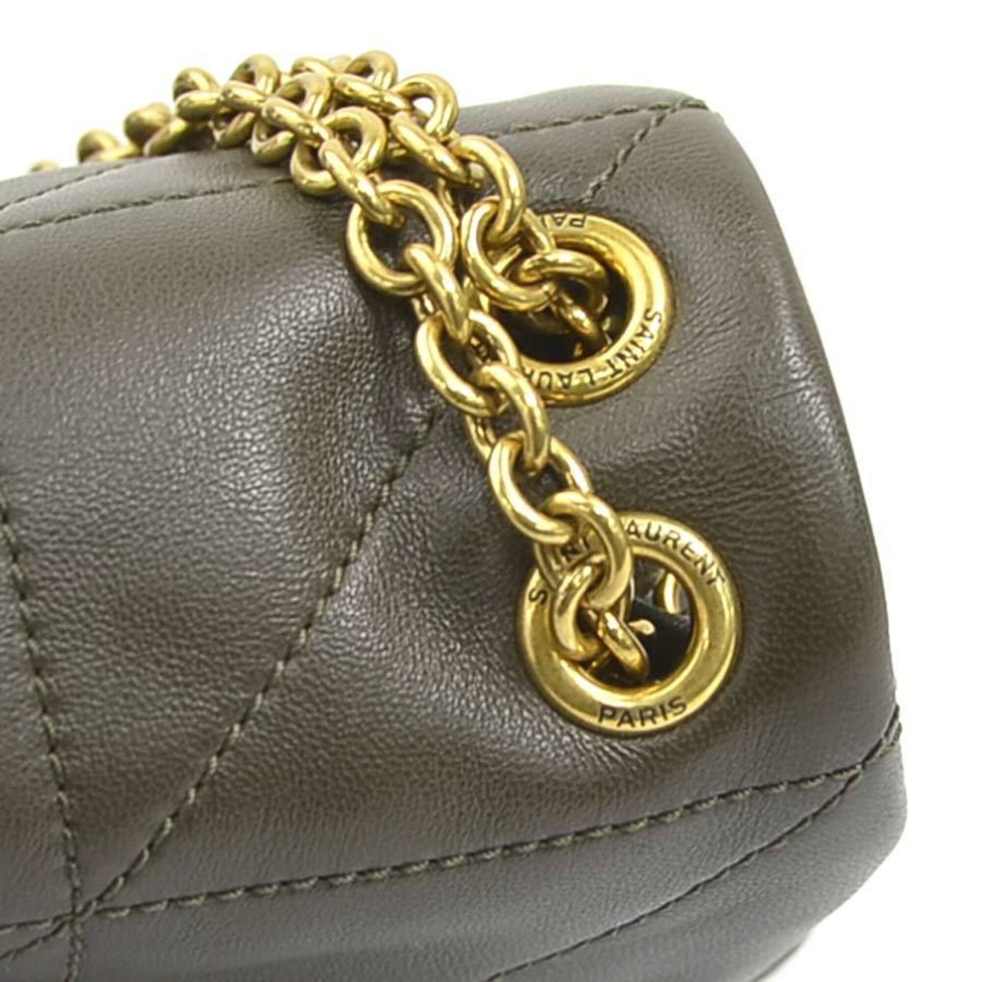 Leather Shoulder Bag (Pre-Owned) - Saint Laurent - Modalova