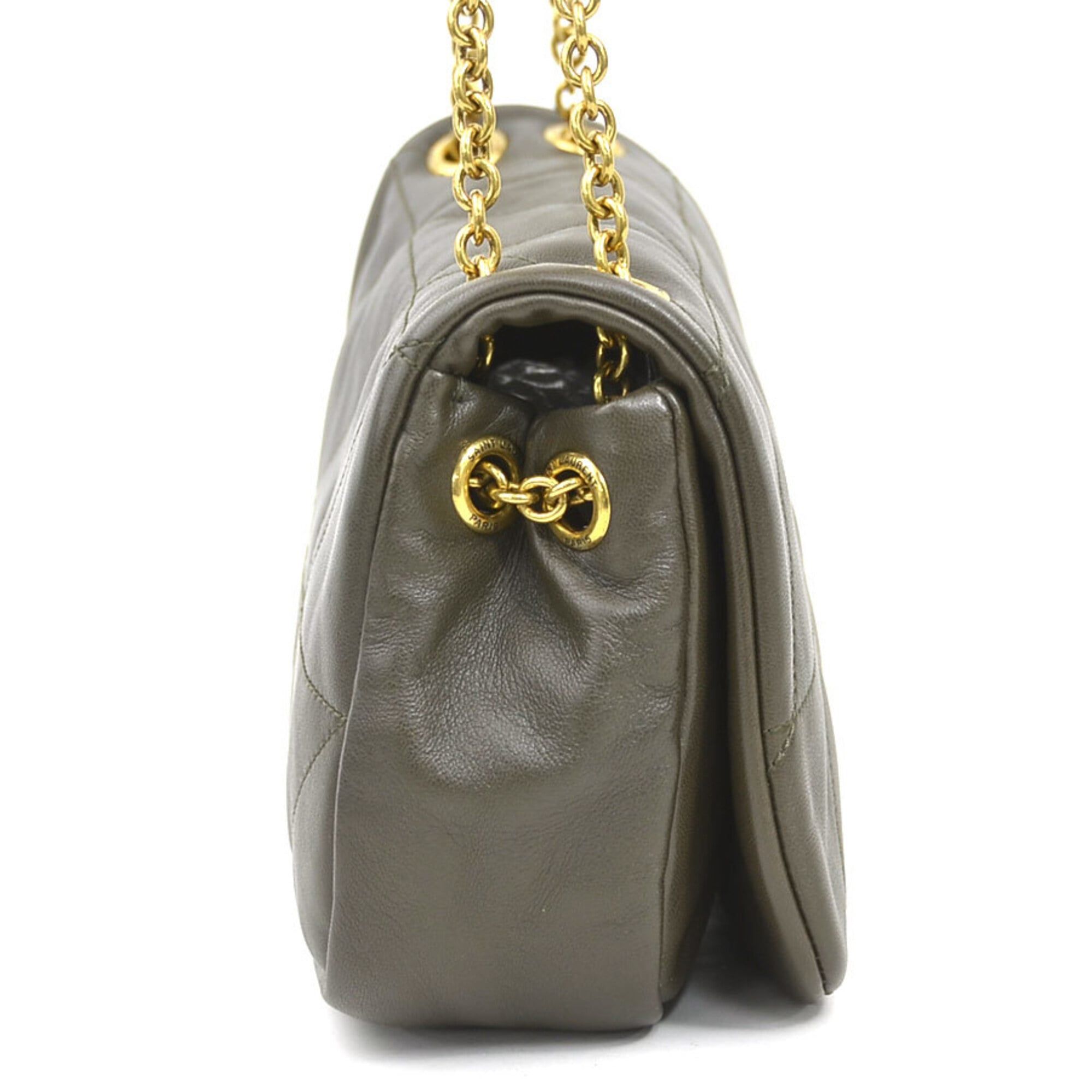 Leather Shoulder Bag (Pre-Owned) - Saint Laurent - Modalova