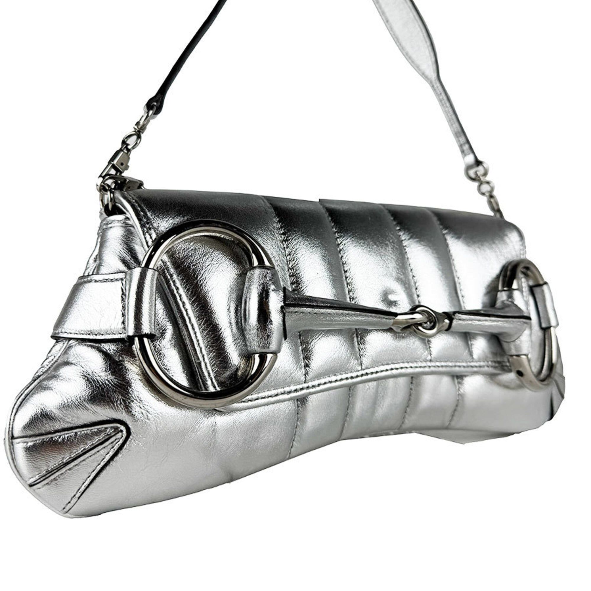 Leather Shoulder Bag (Pre-Owned) - Gucci - Modalova