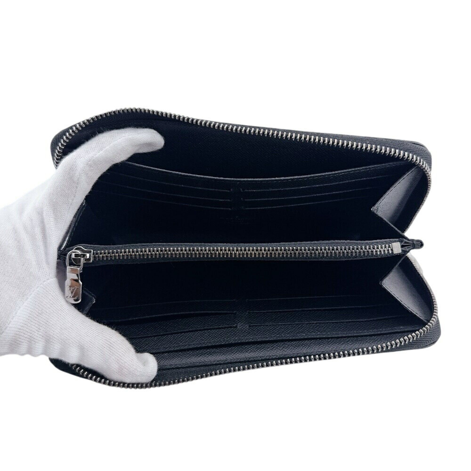 Monogram Eclipse Monogram Eclipse Leather Long Wallet (Bi-Fold) (Pre-Owned) - Louis Vuitton - Modalova