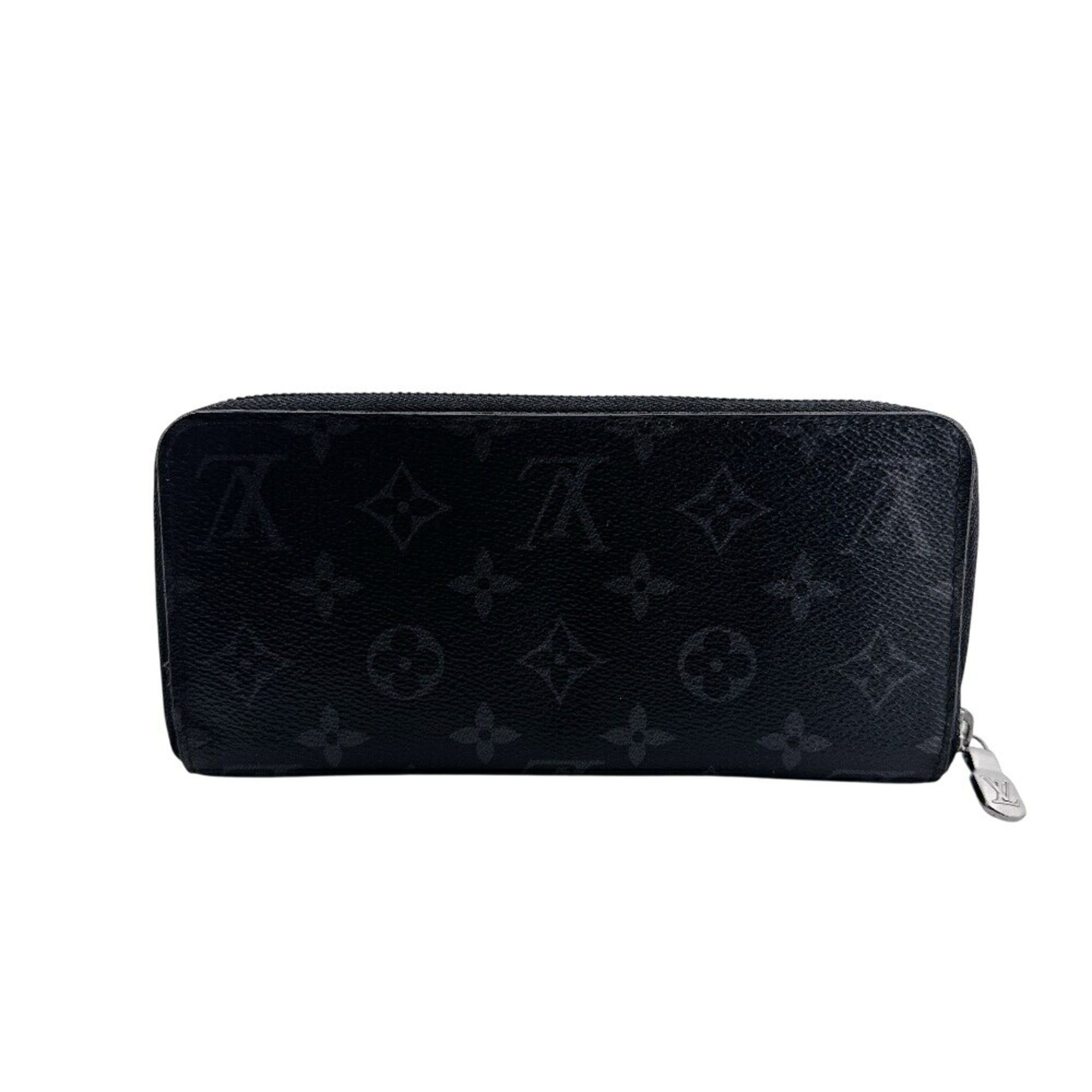 Monogram Eclipse Monogram Eclipse Leather Long Wallet (Bi-Fold) (Pre-Owned) - Louis Vuitton - Modalova