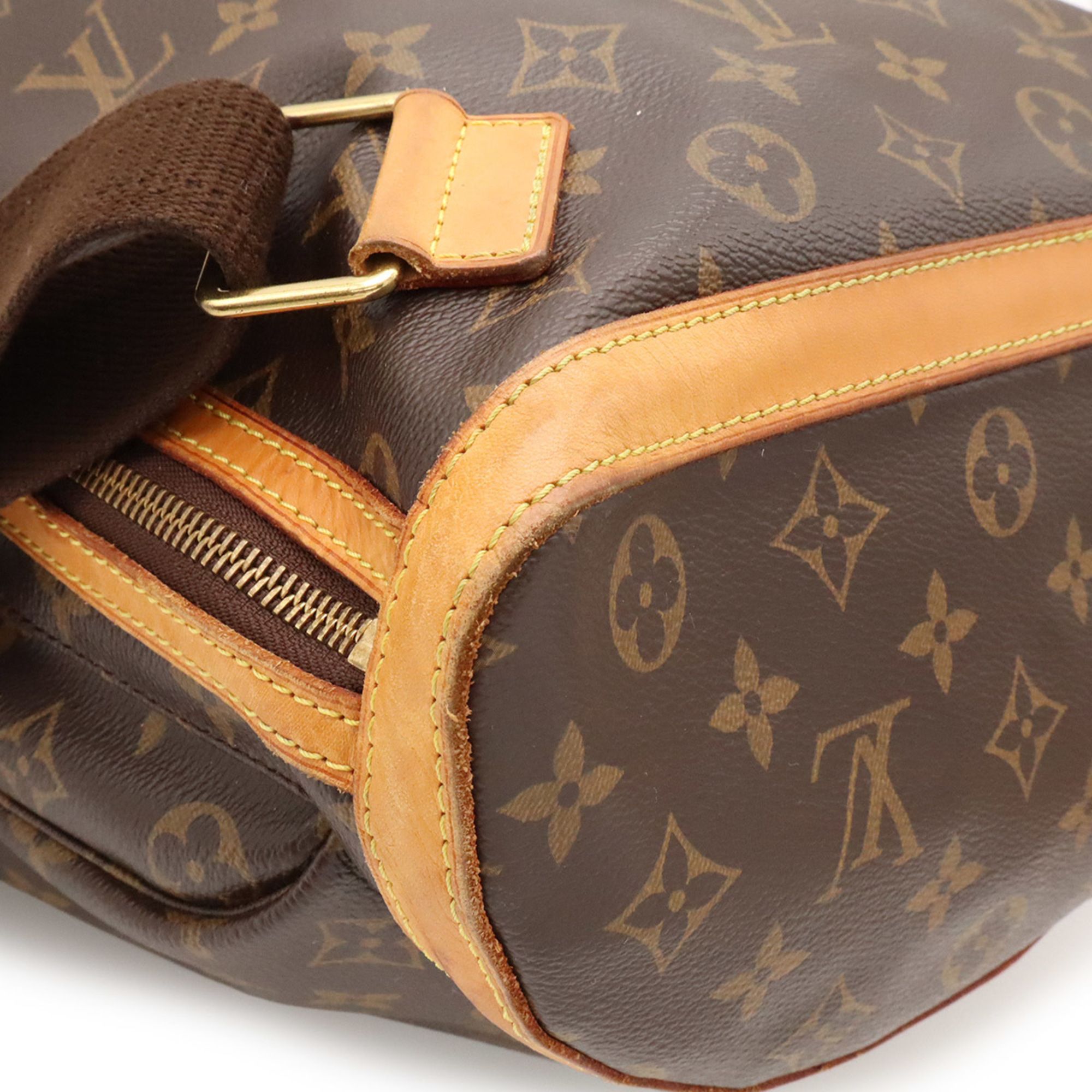 Monogram Canvas Pvc Coated Canvas Backpack Shoulder Bag (Pre-Owned) - Louis Vuitton - Modalova