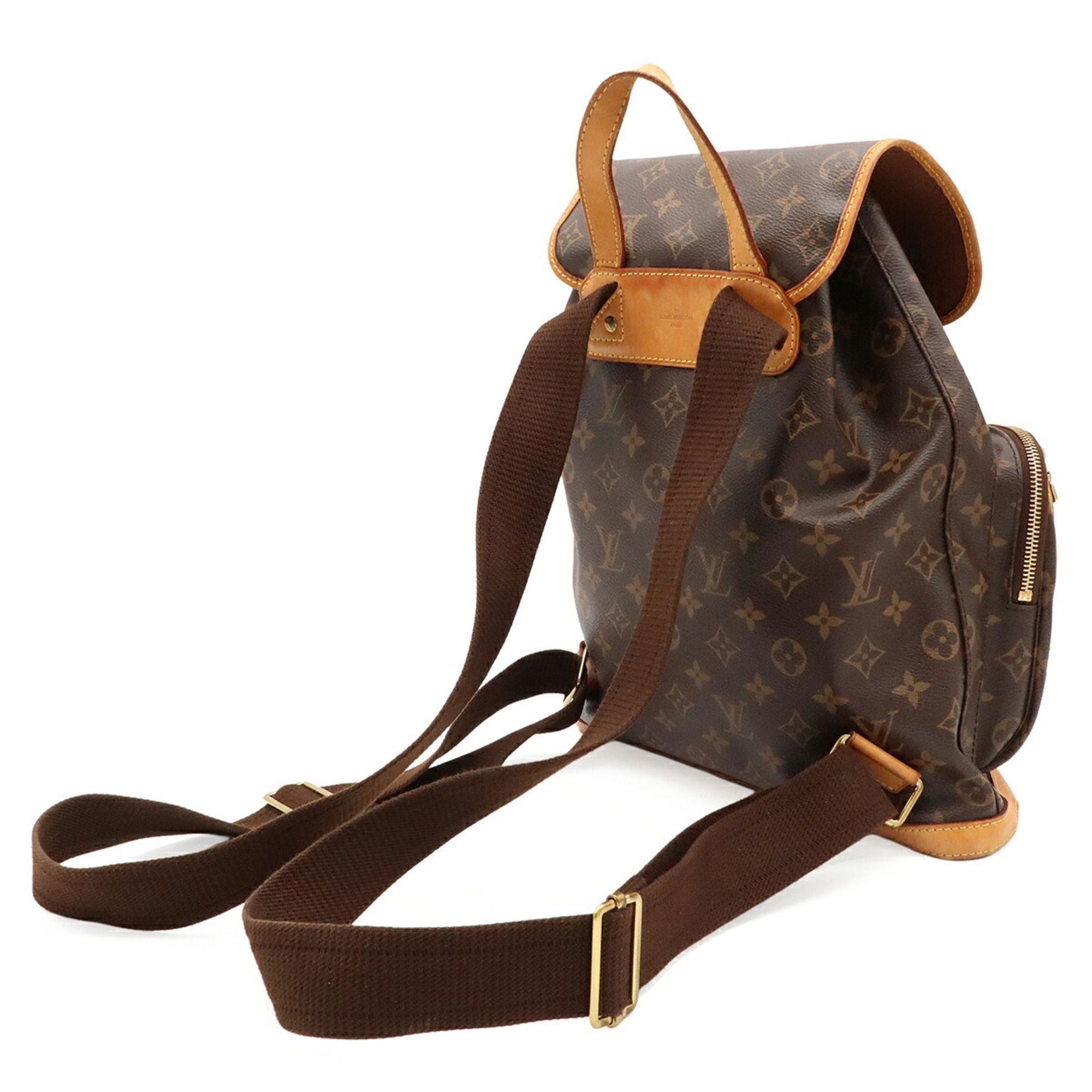 Monogram Canvas Pvc Coated Canvas Backpack Shoulder Bag (Pre-Owned) - Louis Vuitton - Modalova