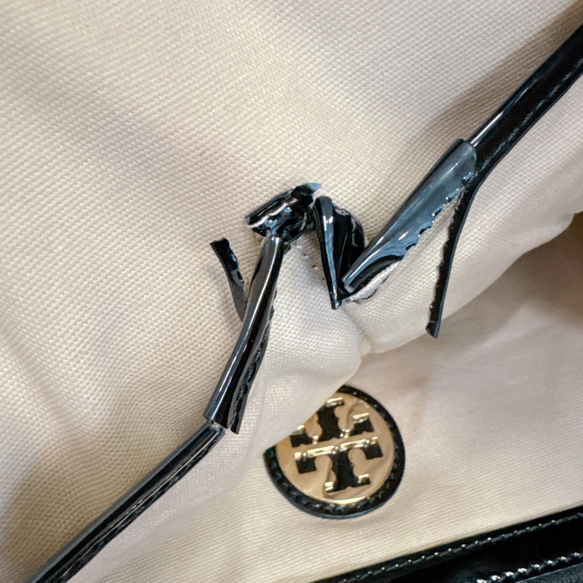 Patent Leather Tote Bag (Pre-Owned) - Tory Burch - Modalova