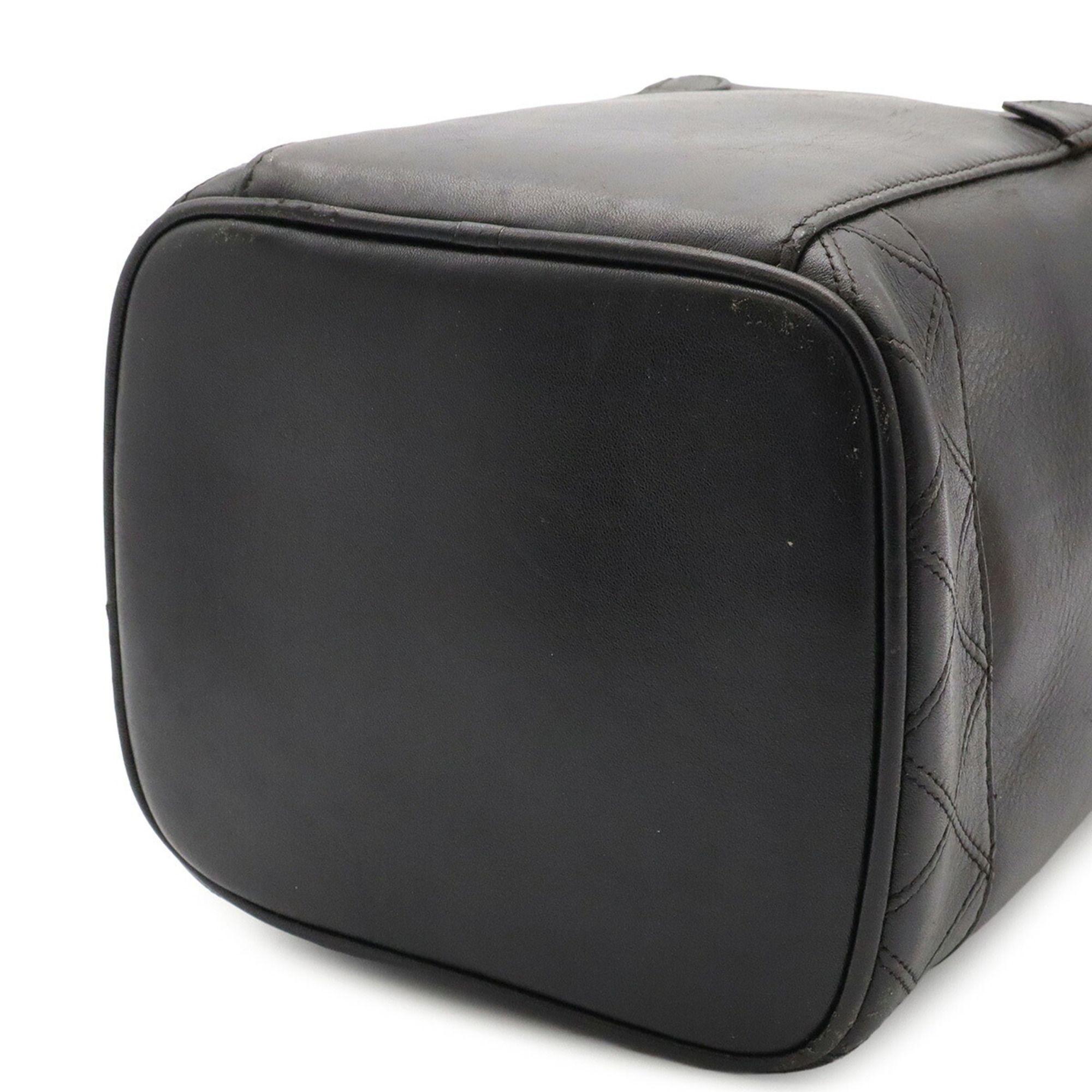 Bicolor Leather Handbag Pouch Vanity Bag (Pre-Owned) - Chanel - Modalova