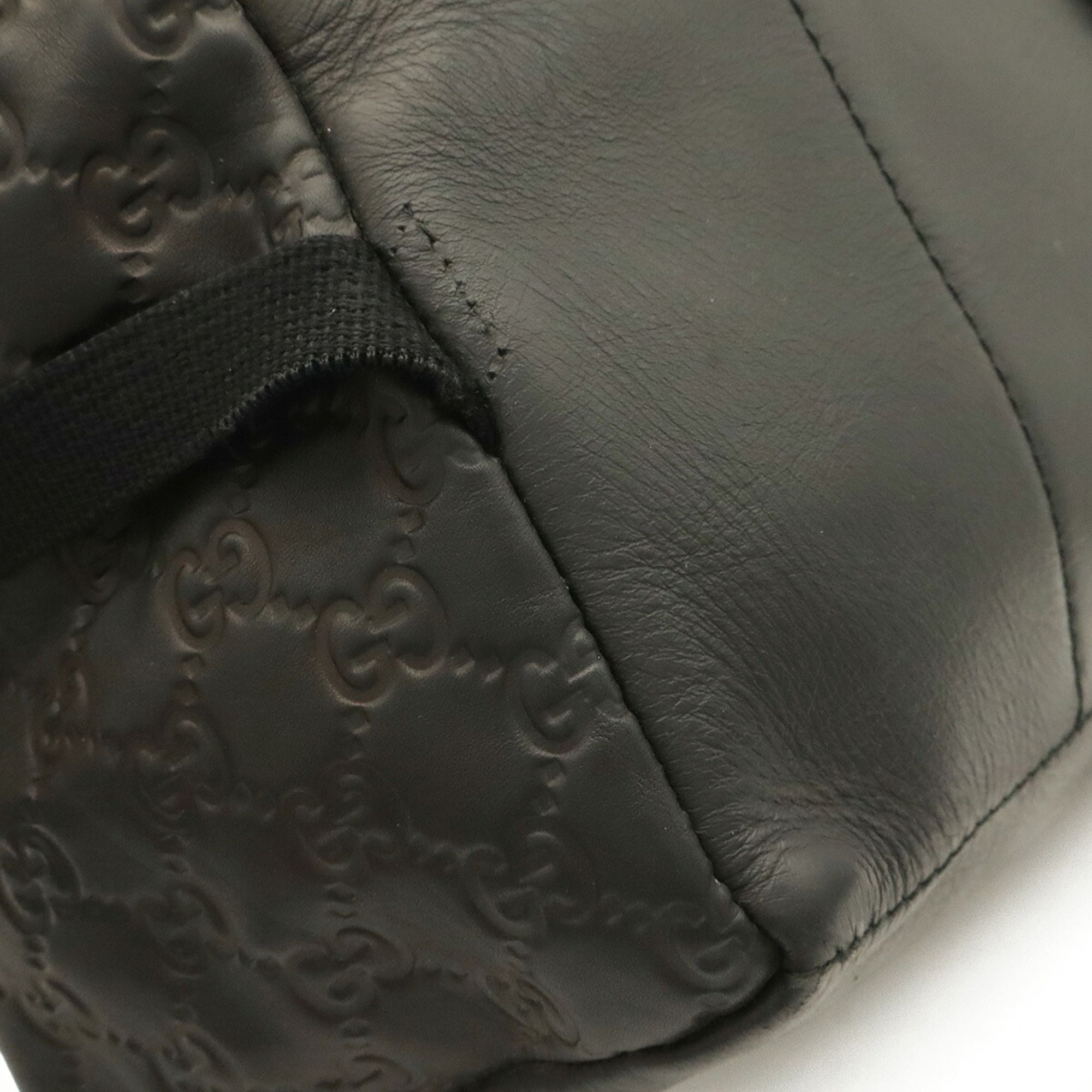 Rubber Leather Backpack (Pre-Owned) - Gucci - Modalova
