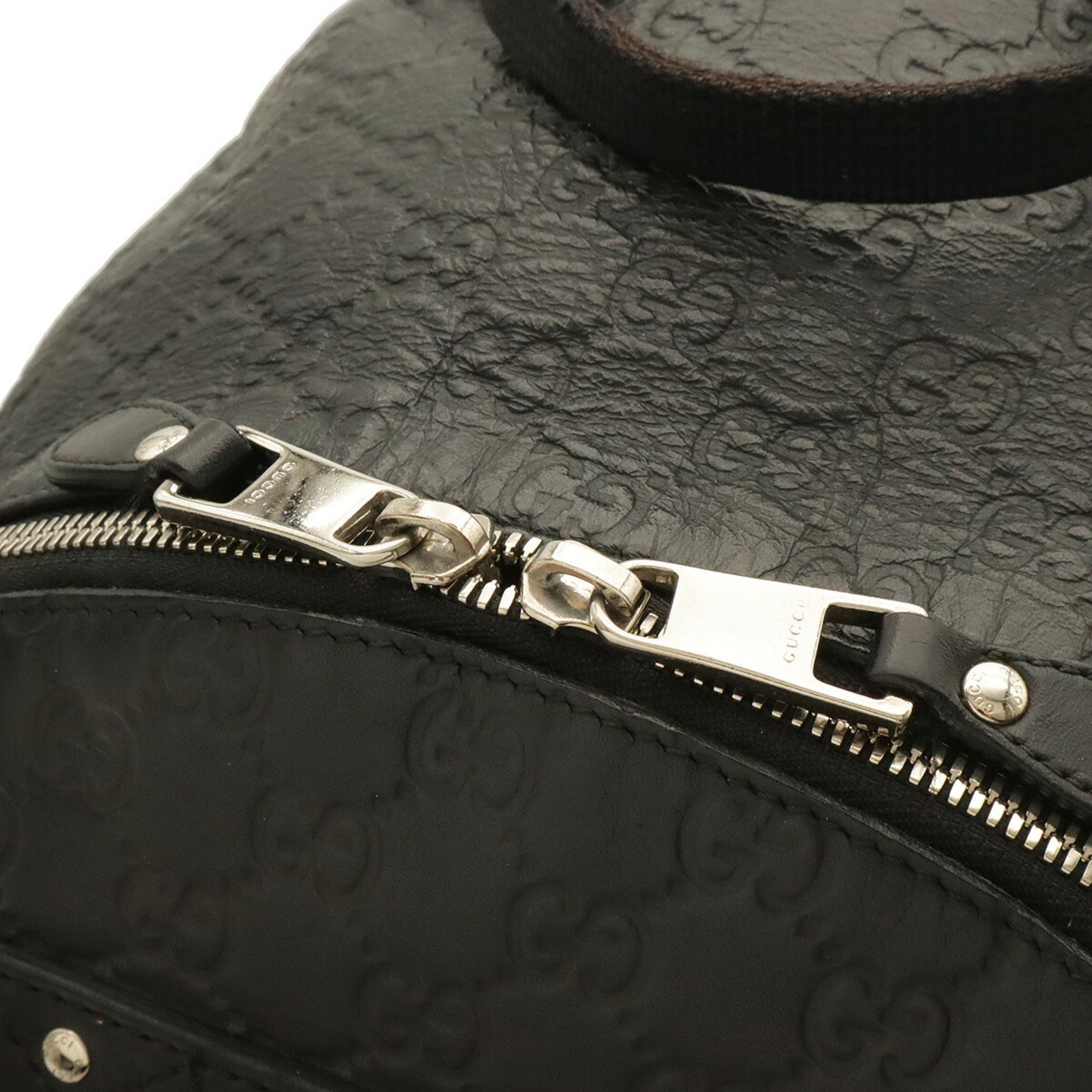 Rubber Leather Backpack (Pre-Owned) - Gucci - Modalova