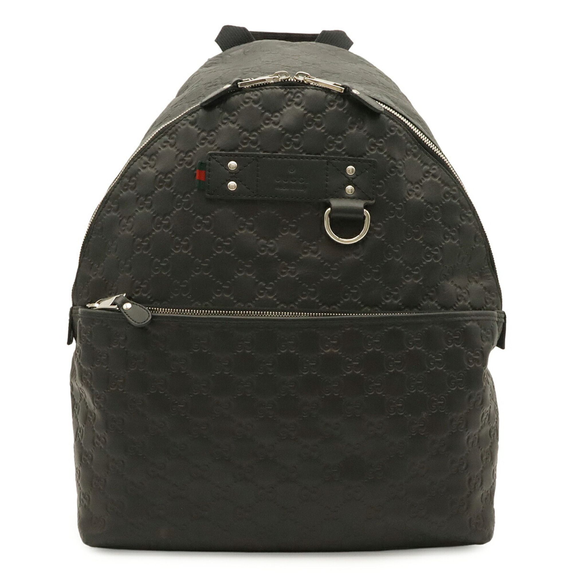 Rubber Leather Backpack (Pre-Owned) - Gucci - Modalova