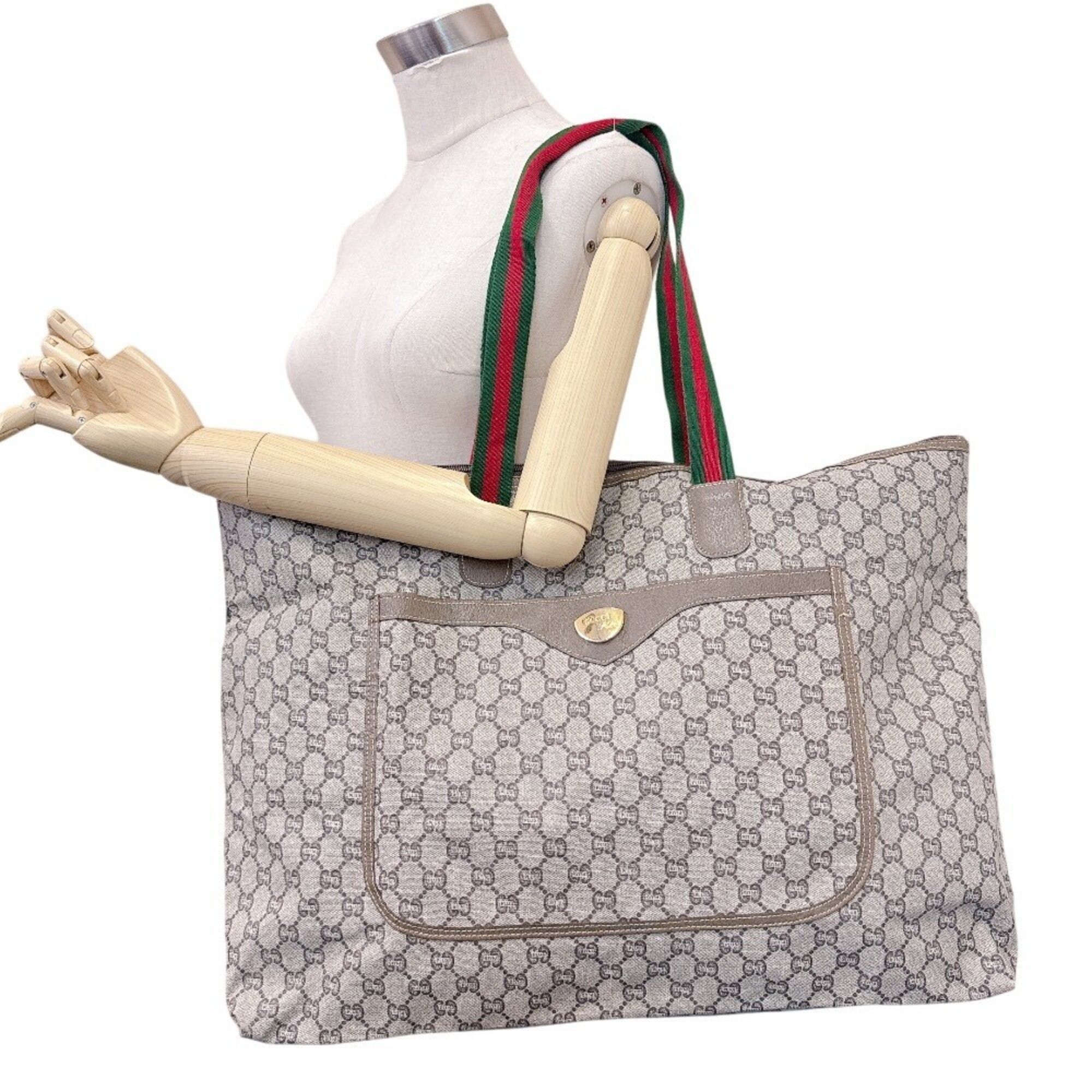 Gg Plus Pvc Tote Bag (Pre-Owned) - Gucci - Modalova