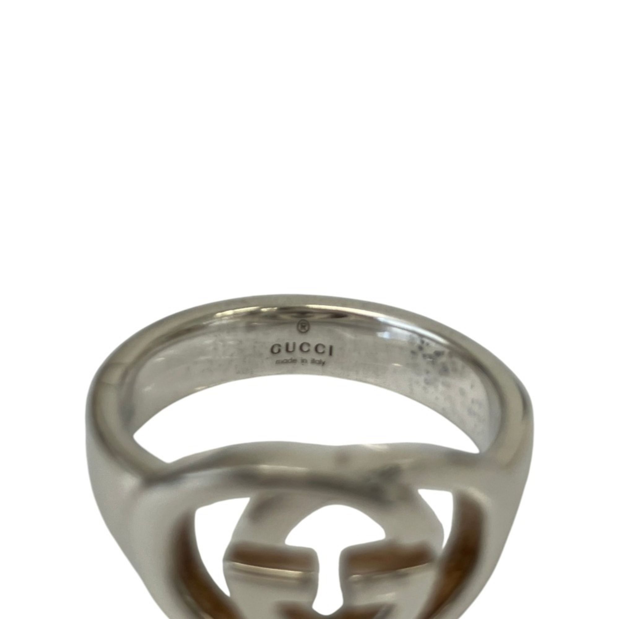 Silver 925 Band Ring (Pre-Owned) - Gucci - Modalova