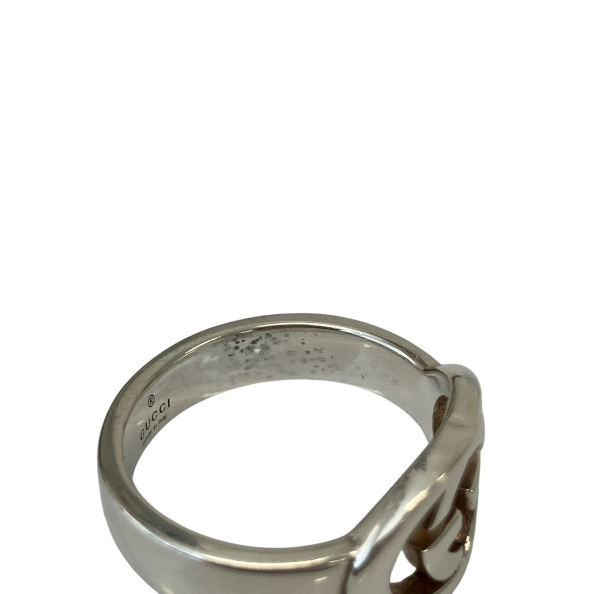 Silver 925 Band Ring (Pre-Owned) - Gucci - Modalova