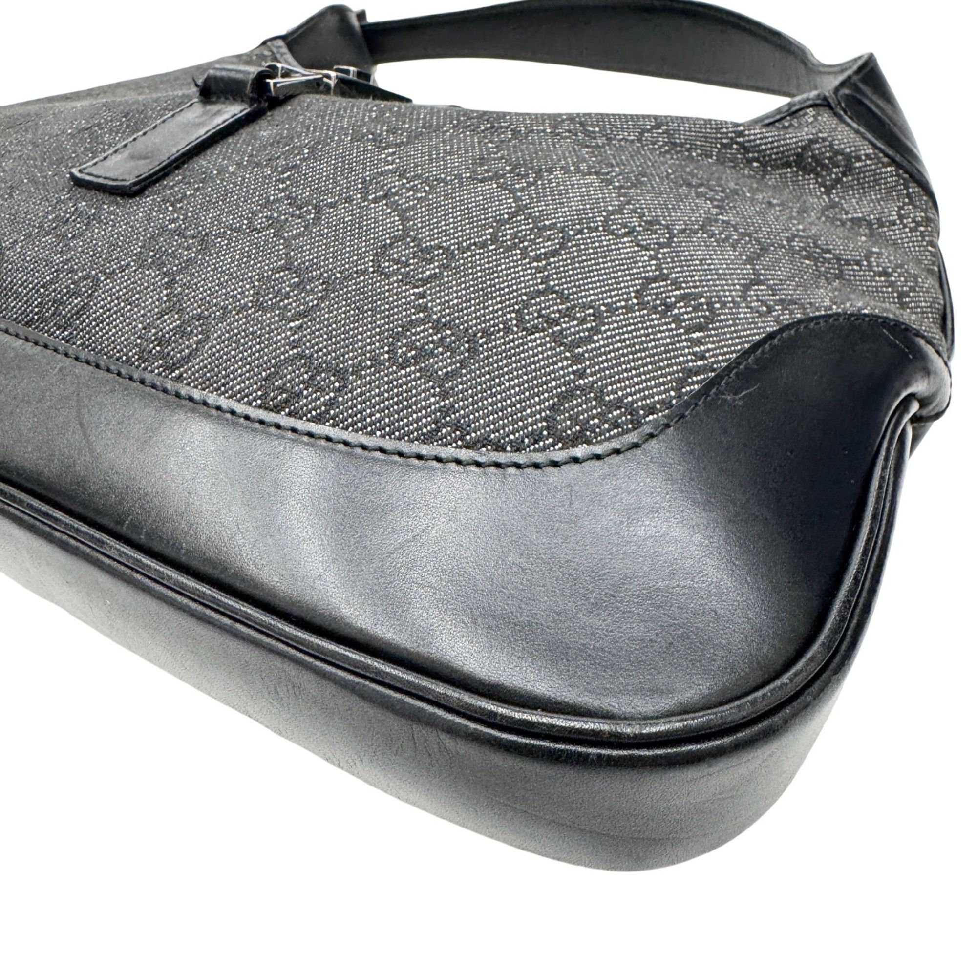 Canvas Leather Shoulder Bag (Pre-Owned) - Gucci - Modalova