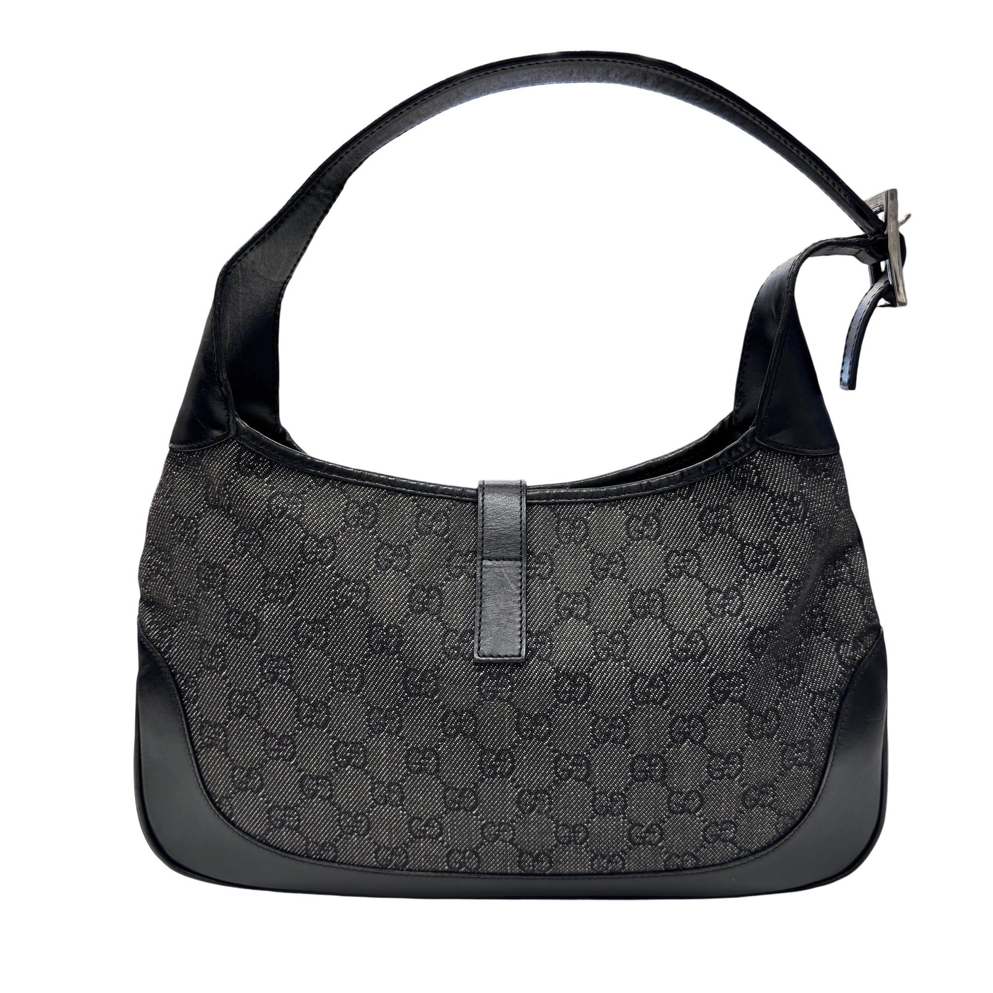 Canvas Leather Shoulder Bag (Pre-Owned) - Gucci - Modalova