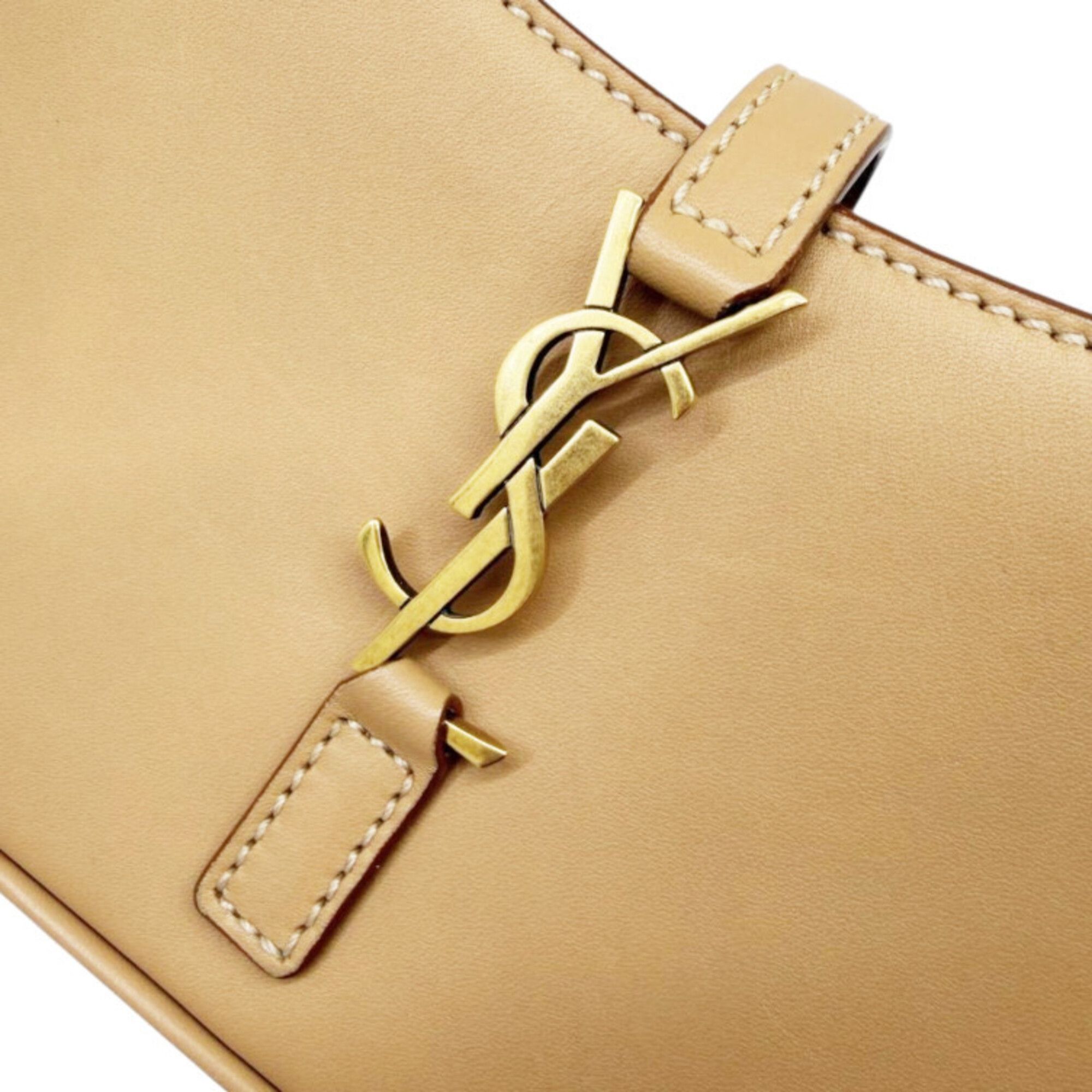 Leather Handbag (Pre-Owned) - Saint Laurent - Modalova